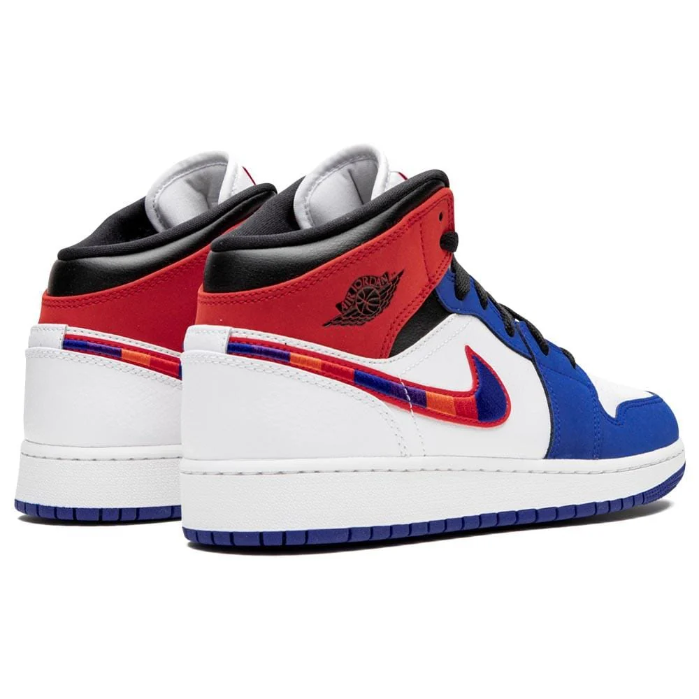 Air Jordan 1 MID SE GS 'University Red' - Image 3