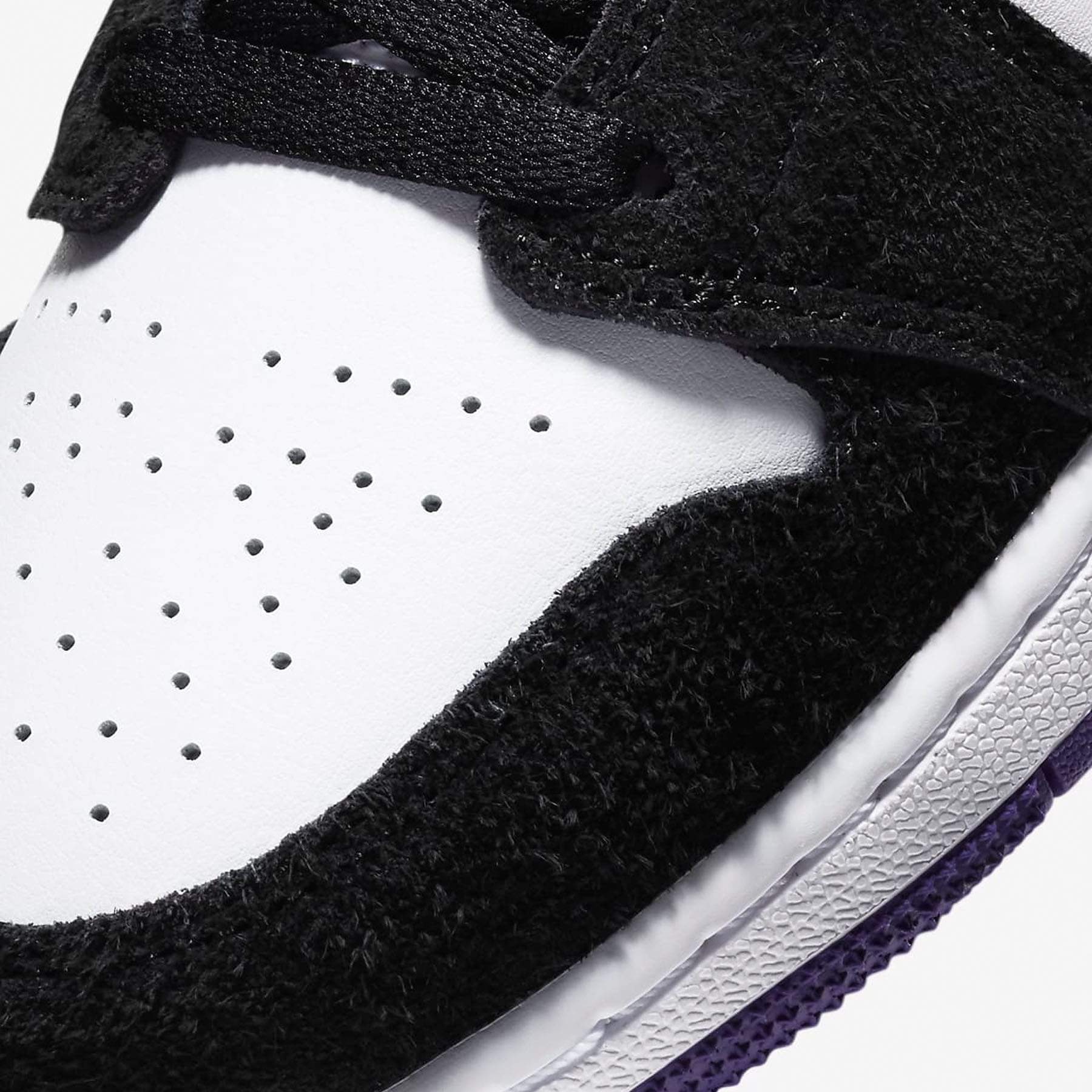 Air Jordan 1 Mid SE GS 'Varsity Purple' - Image 6