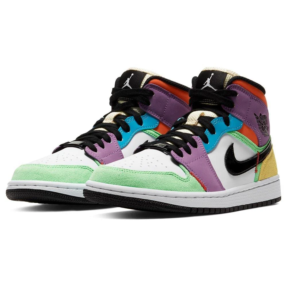 Air Jordan 1 Mid SE Multi-Colour (W) - Image 2