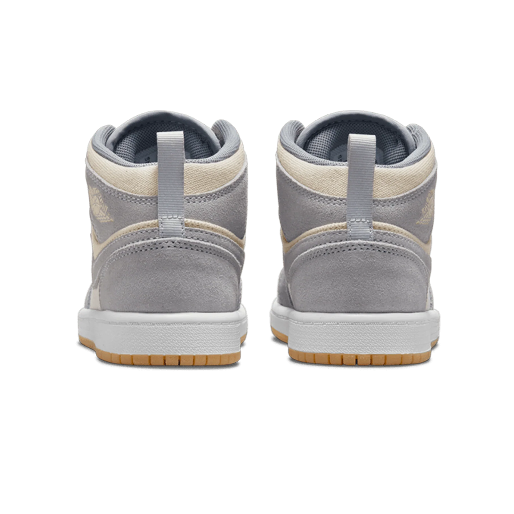 Air Jordan 1 Mid SE PS 'Coconut Milk Particle Grey' - Image 3