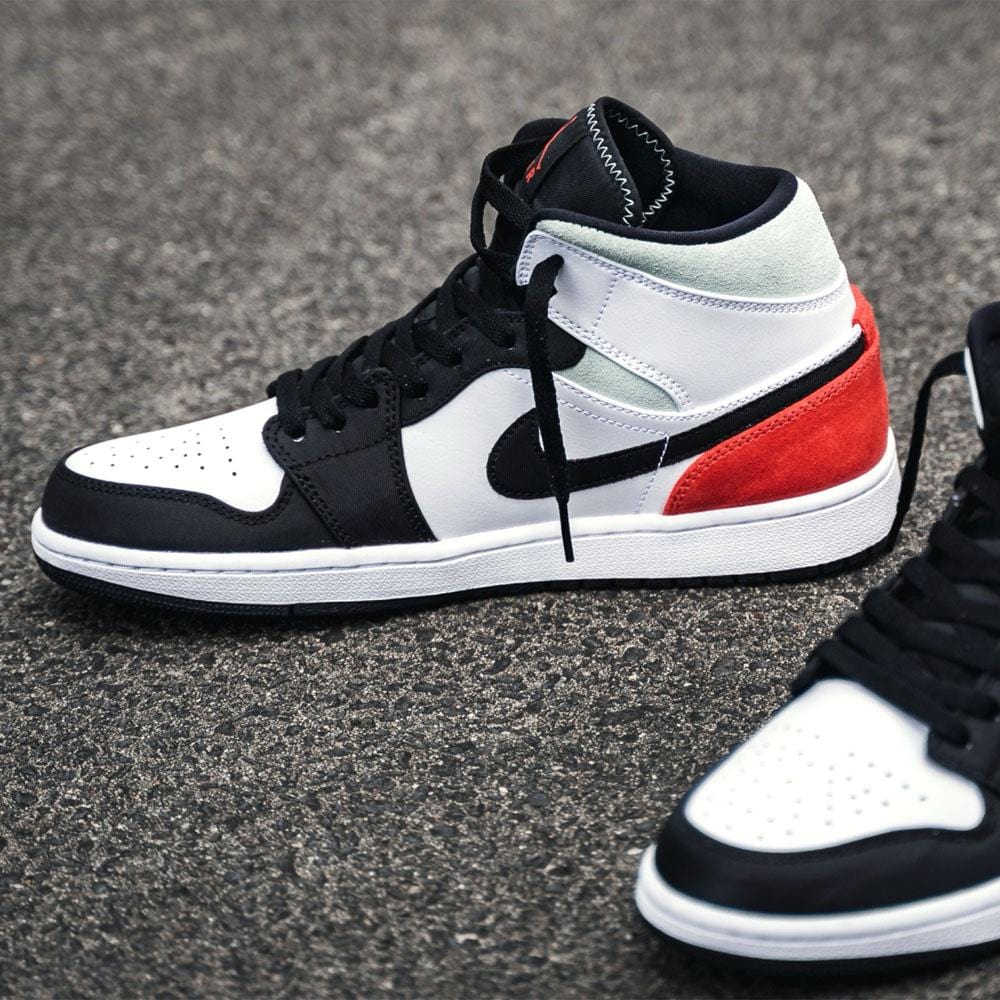 Air Jordan 1 Mid SE 'Union Black Toe' - Image 8