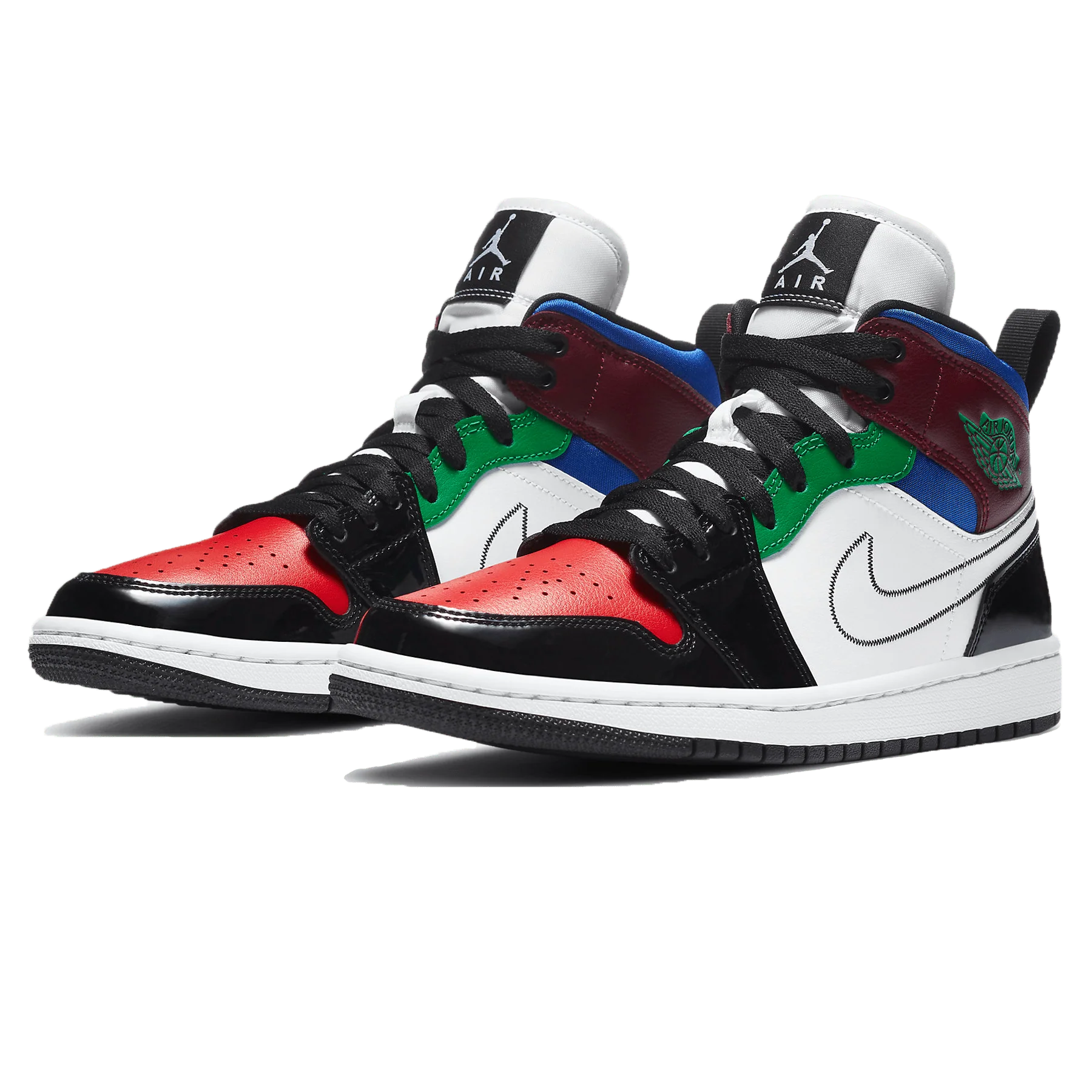 Air Jordan 1 Mid SE Wmns 'Multi-Color' - Image 2
