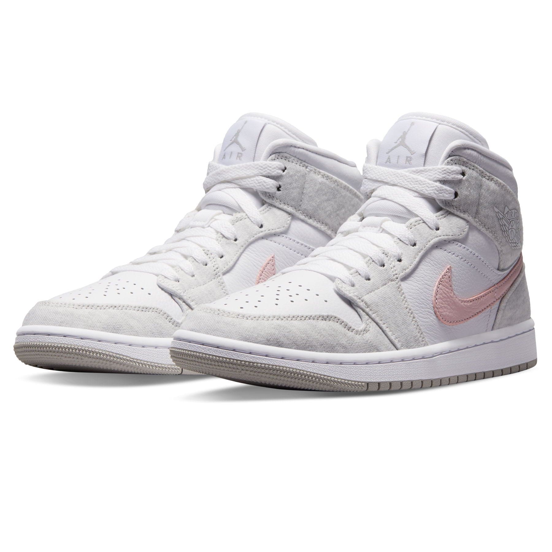 Air Jordan 1 Mid SE Wmns 'White Light Iron Ore' - Image 2