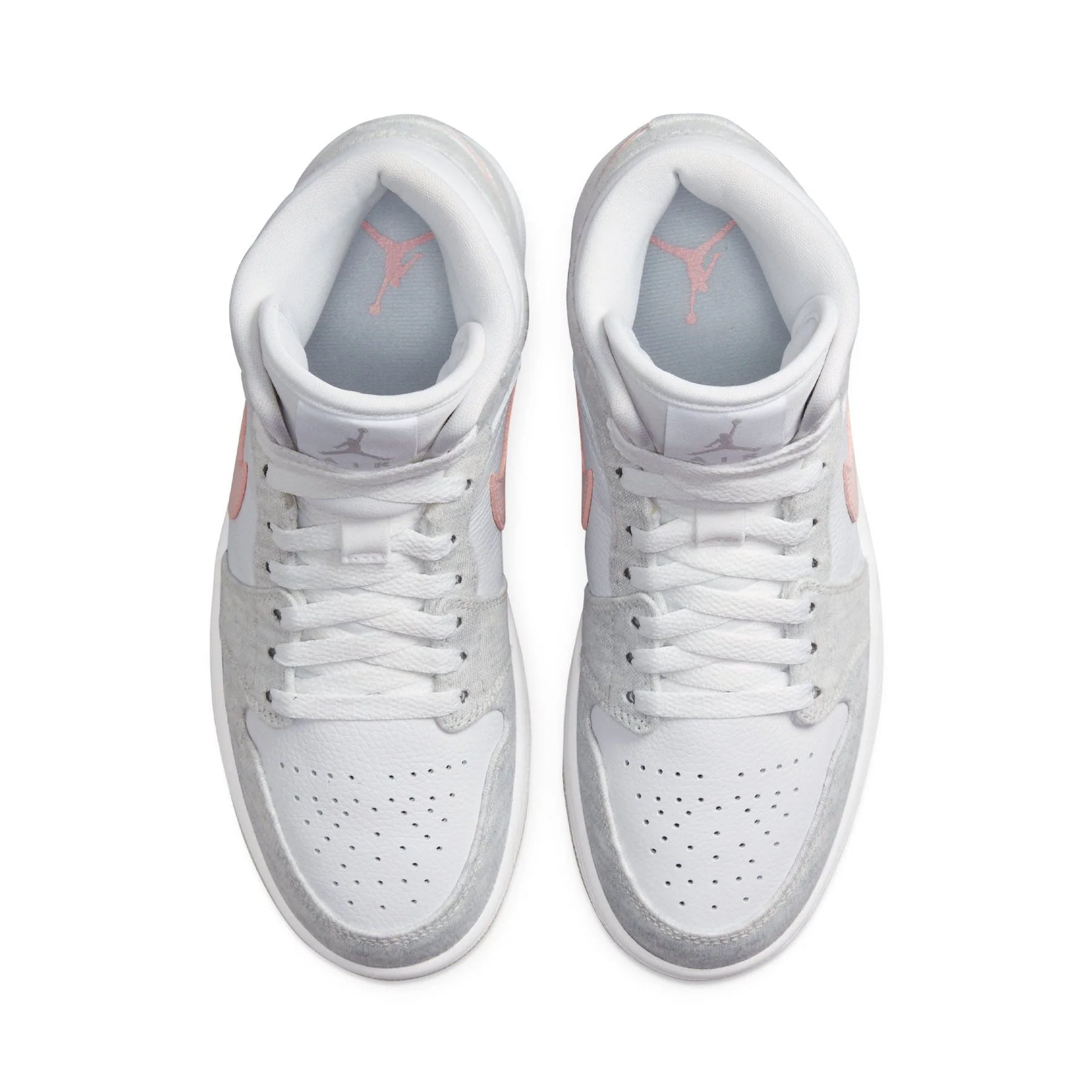 Air Jordan 1 Mid SE Wmns 'White Light Iron Ore' - Image 3