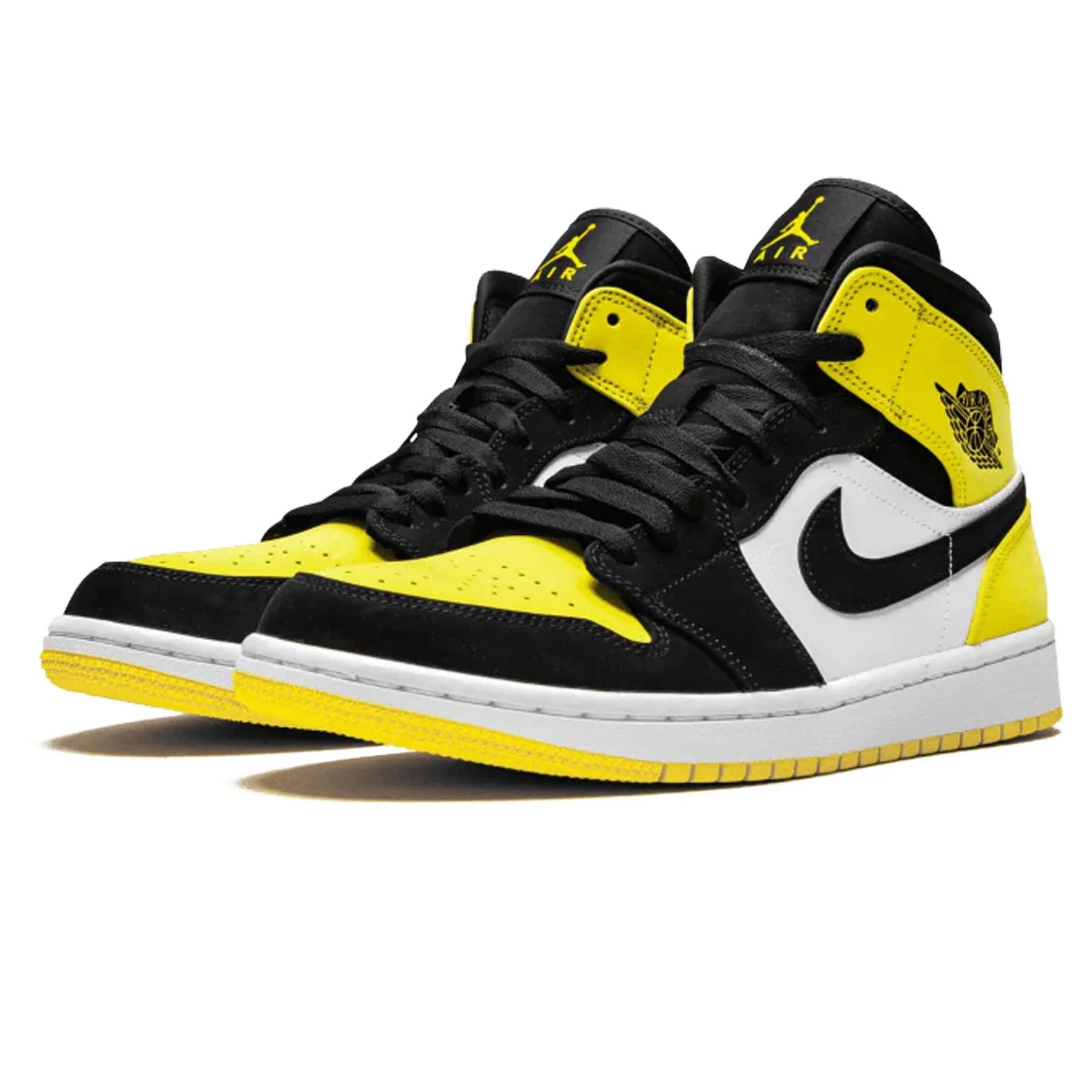 Air Jordan 1 Mid SE 'Yellow Toe' - Image 2