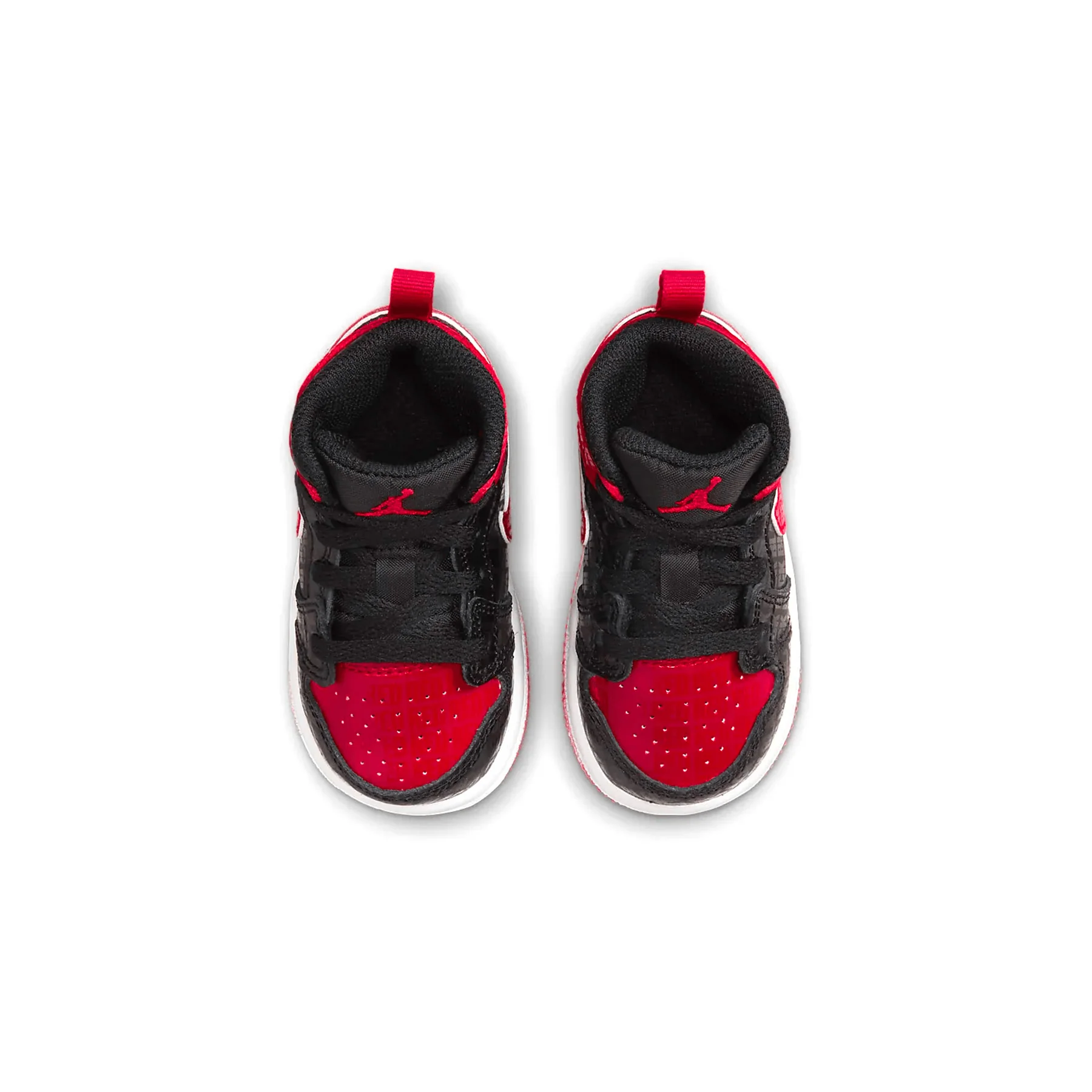 Air Jordan 1 Mid SS TD 'Black + Red = Bred' - Image 3