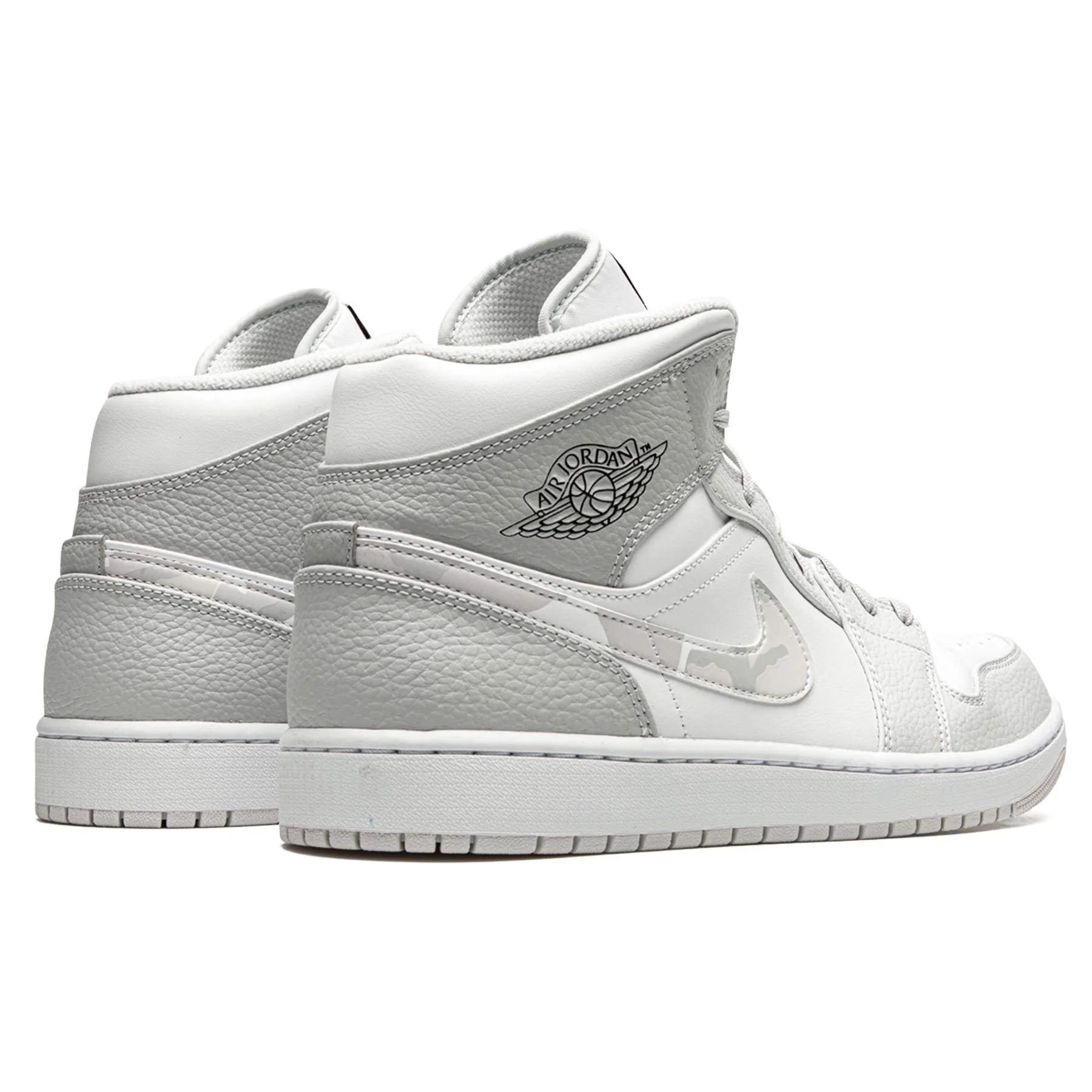 Air Jordan 1 Mid 'Swoosh Logo - Grey Camo' - Image 3