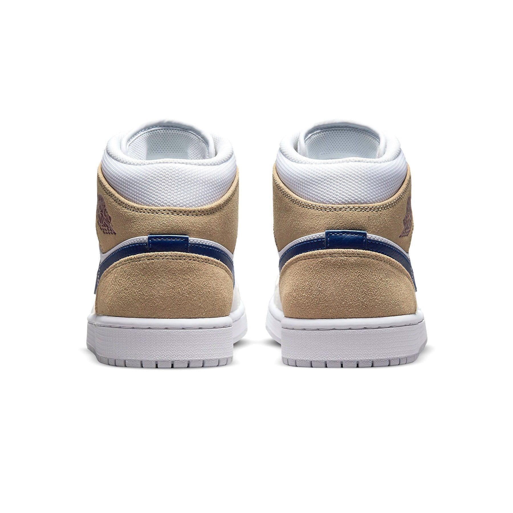 Air Jordan 1 Mid 'Tan Suede Navy' - Image 4