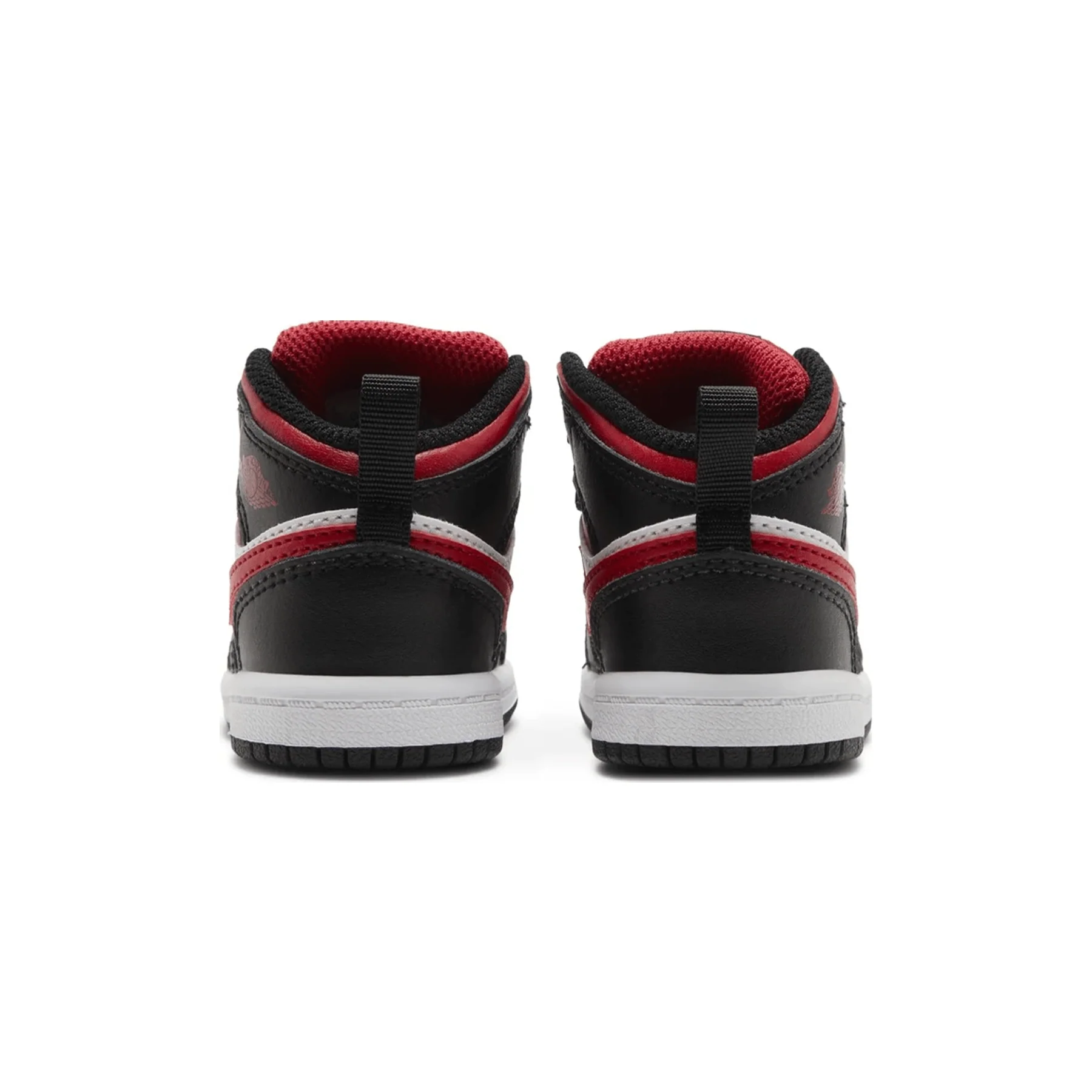 Air Jordan 1 Mid TD 'Black Fire Red' - Image 4