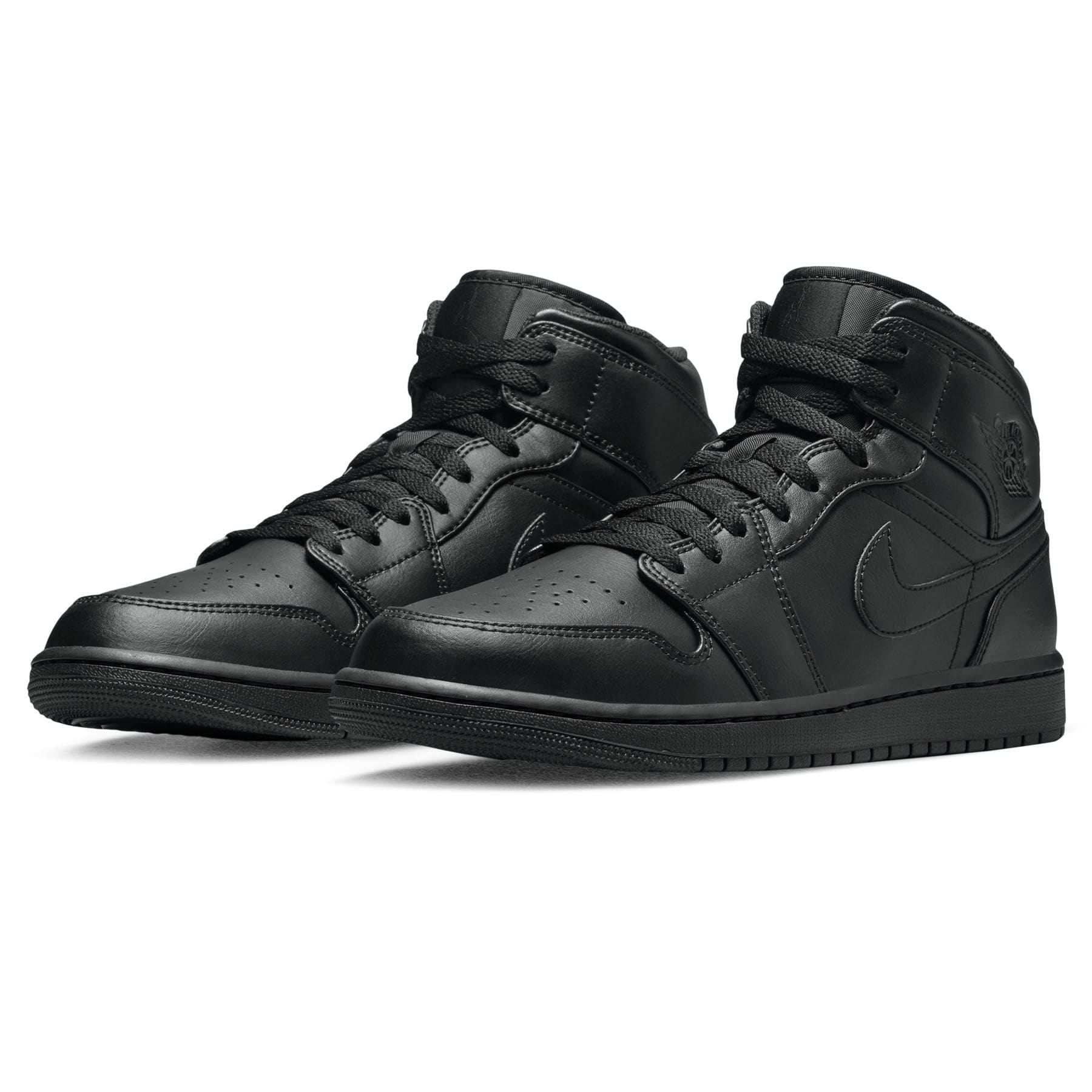 Air Jordan 1 Mid 'Triple Black' 2022 - Image 2