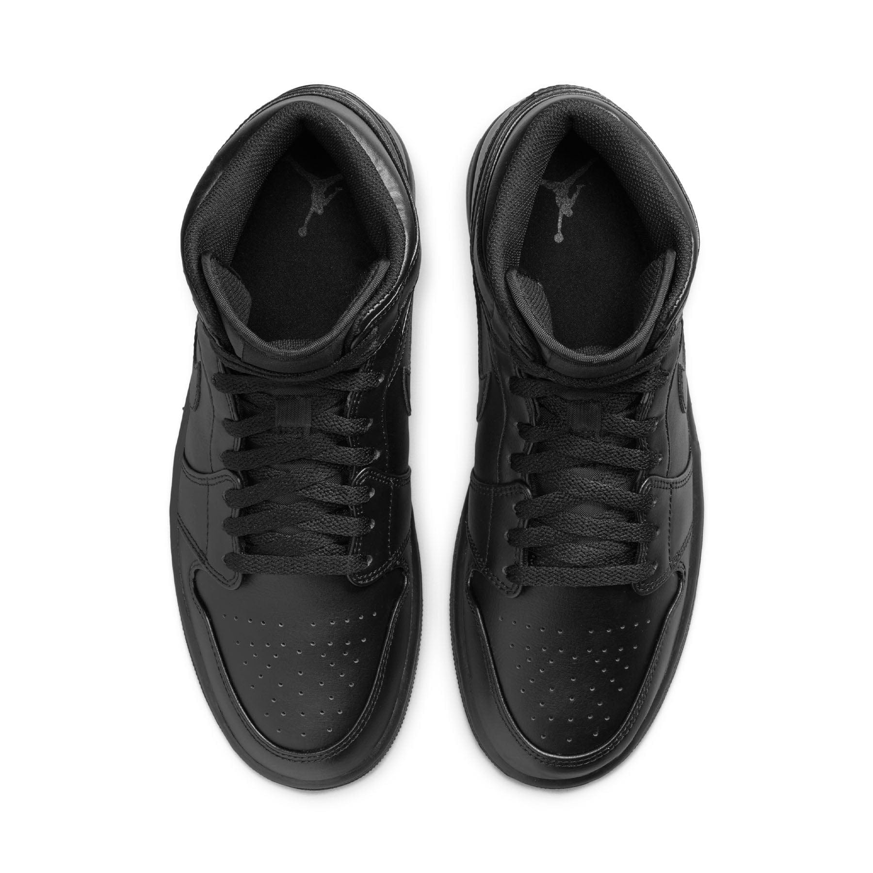 Air Jordan 1 Mid 'Triple Black' 2022 - Image 5