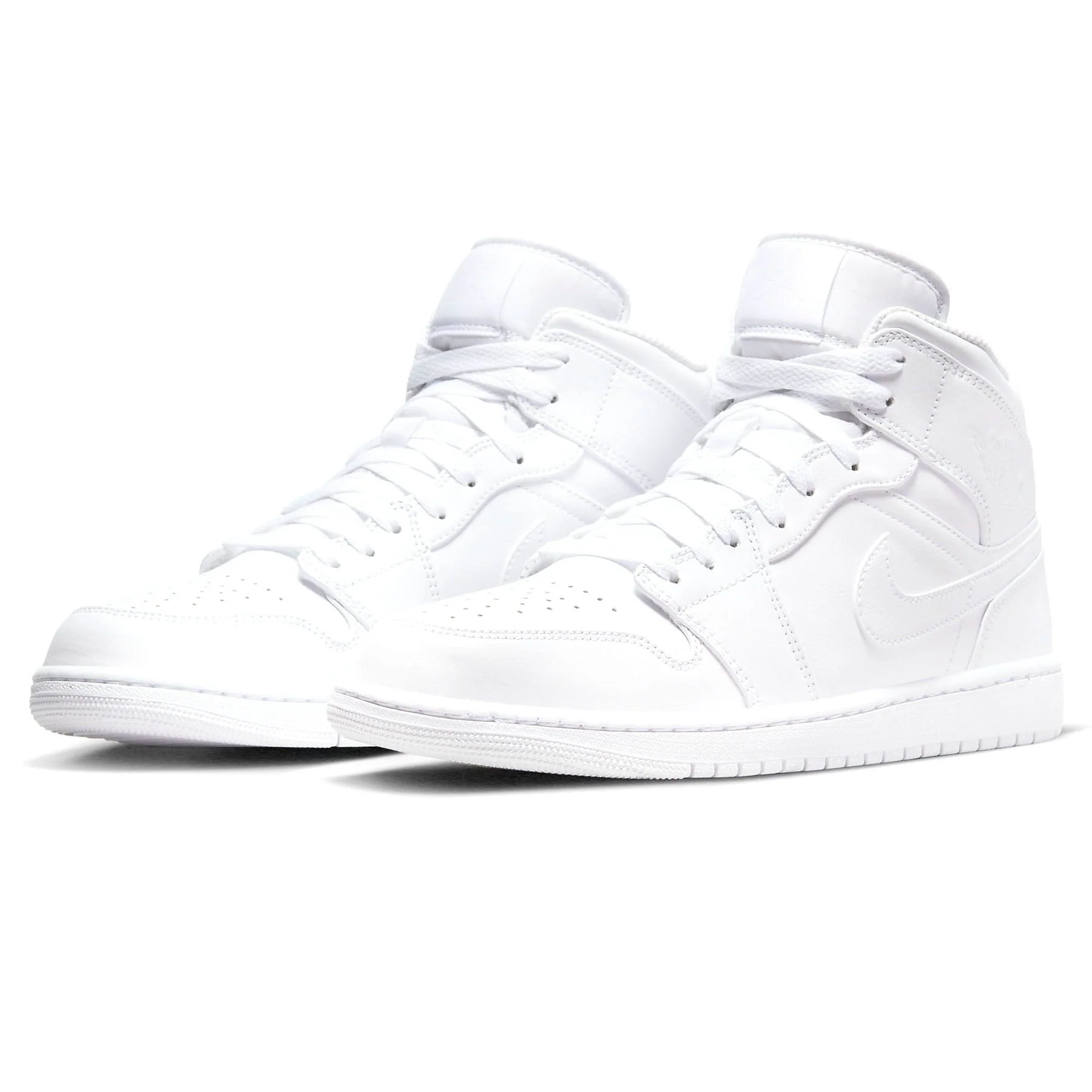 Air Jordan 1 Mid 'Triple White' 2022 - Image 2