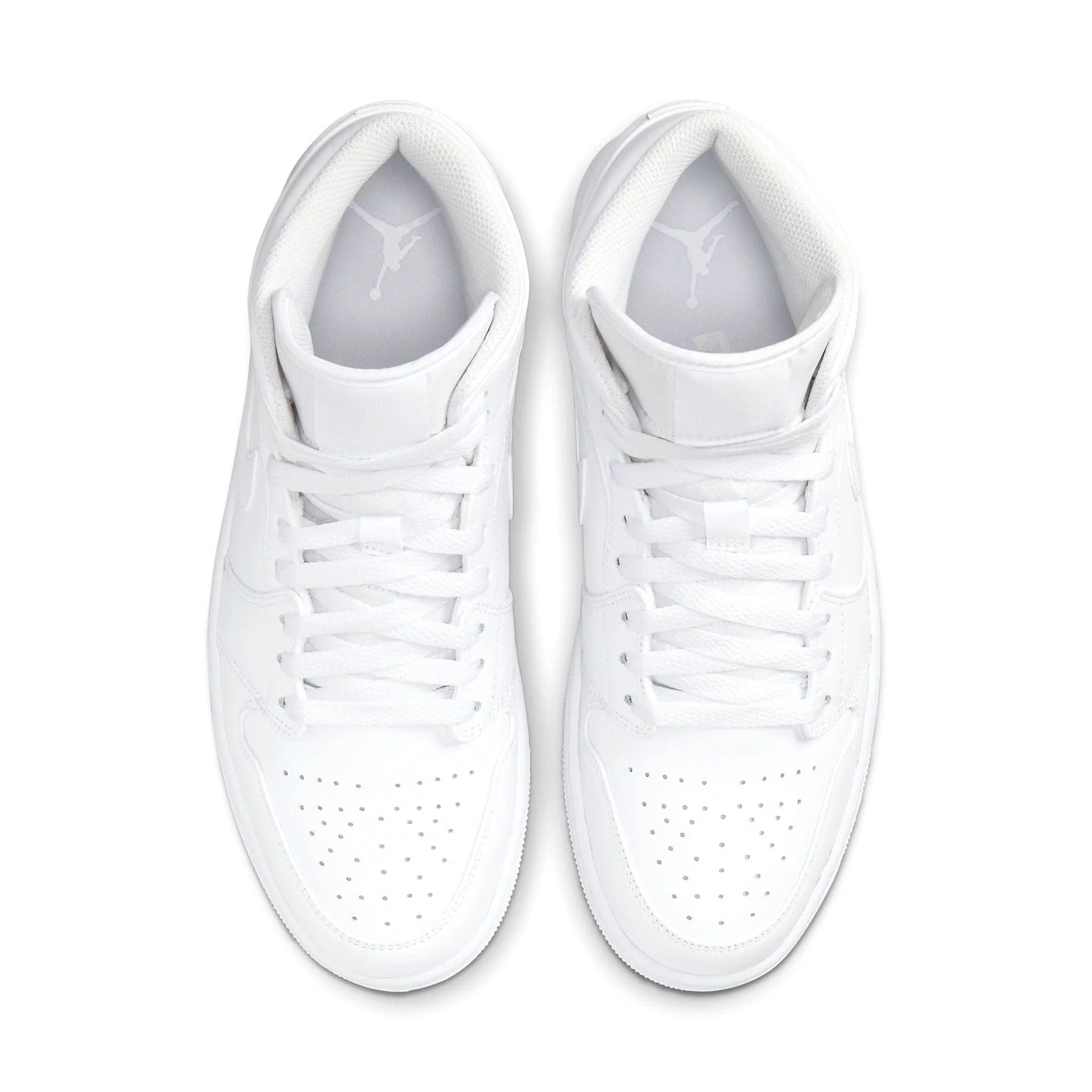 Air Jordan 1 Mid 'Triple White' 2022 - Image 3