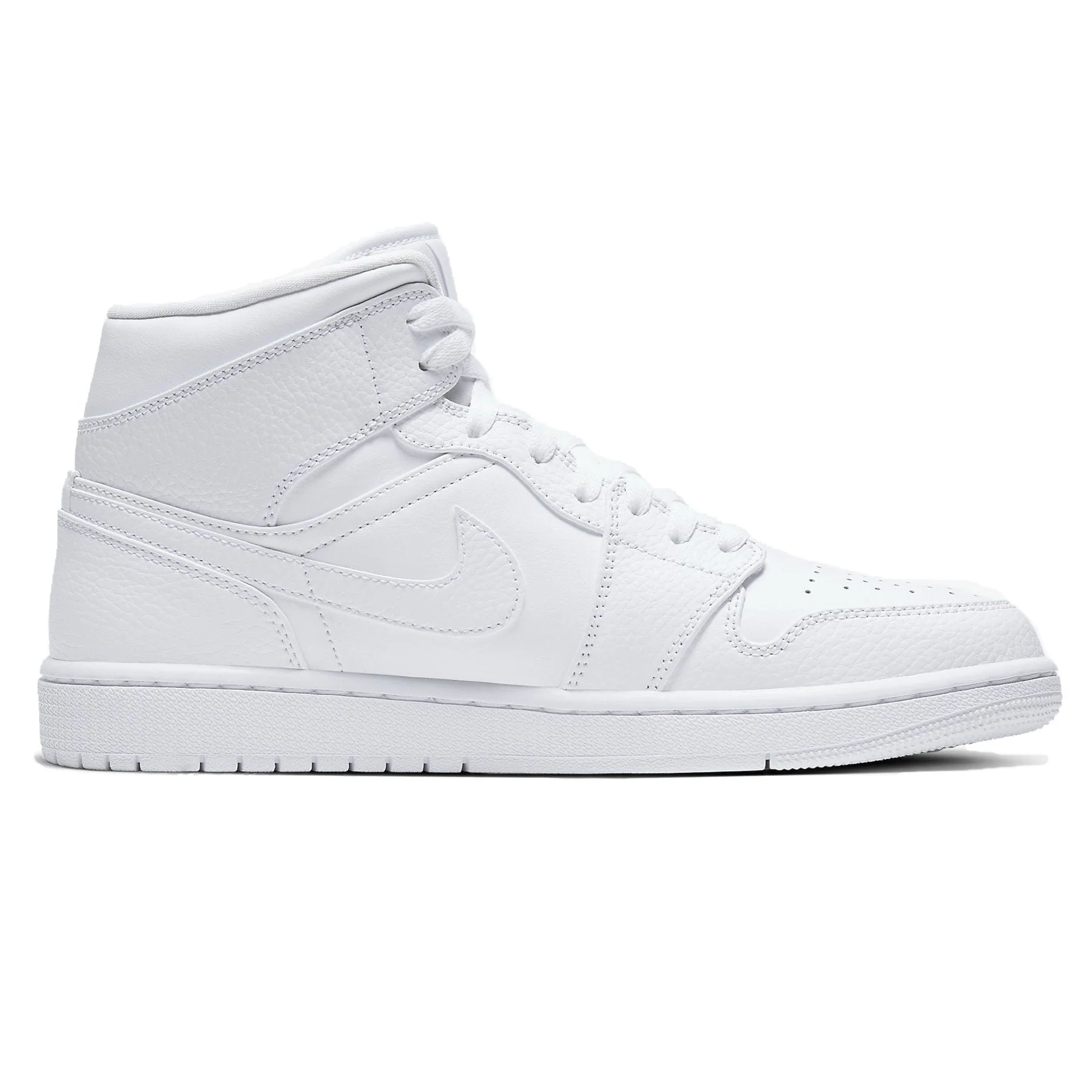 Air Jordan 1 Mid 'Triple White' - Image 4