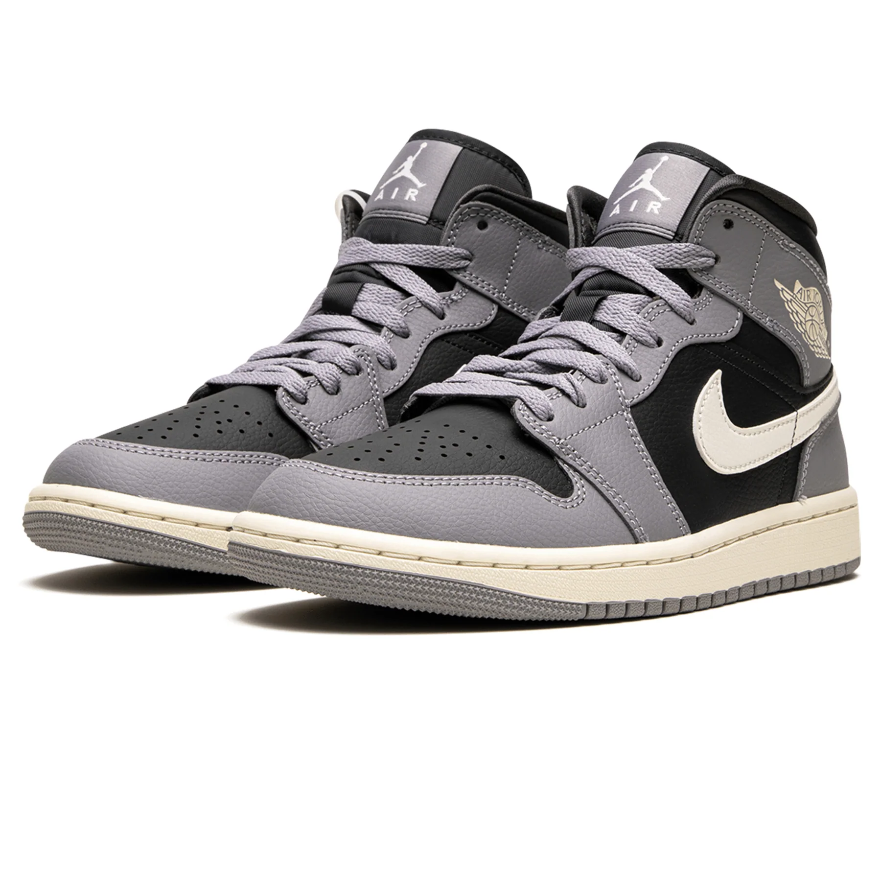 Air Jordan 1 Mid Wmns 'Cement Grey' - Image 2
