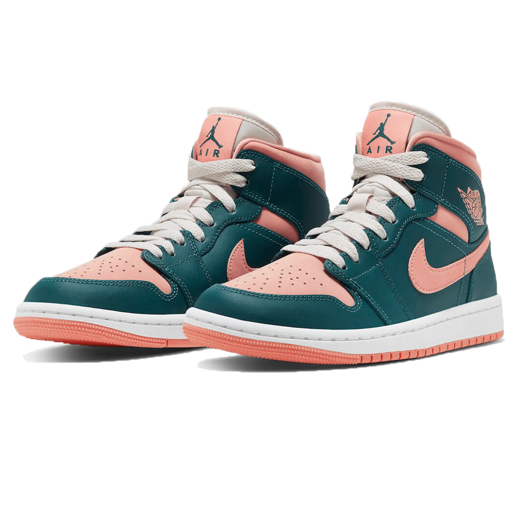 Air Jordan 1 Mid Wmns 'Dark Teal Green' - Image 2