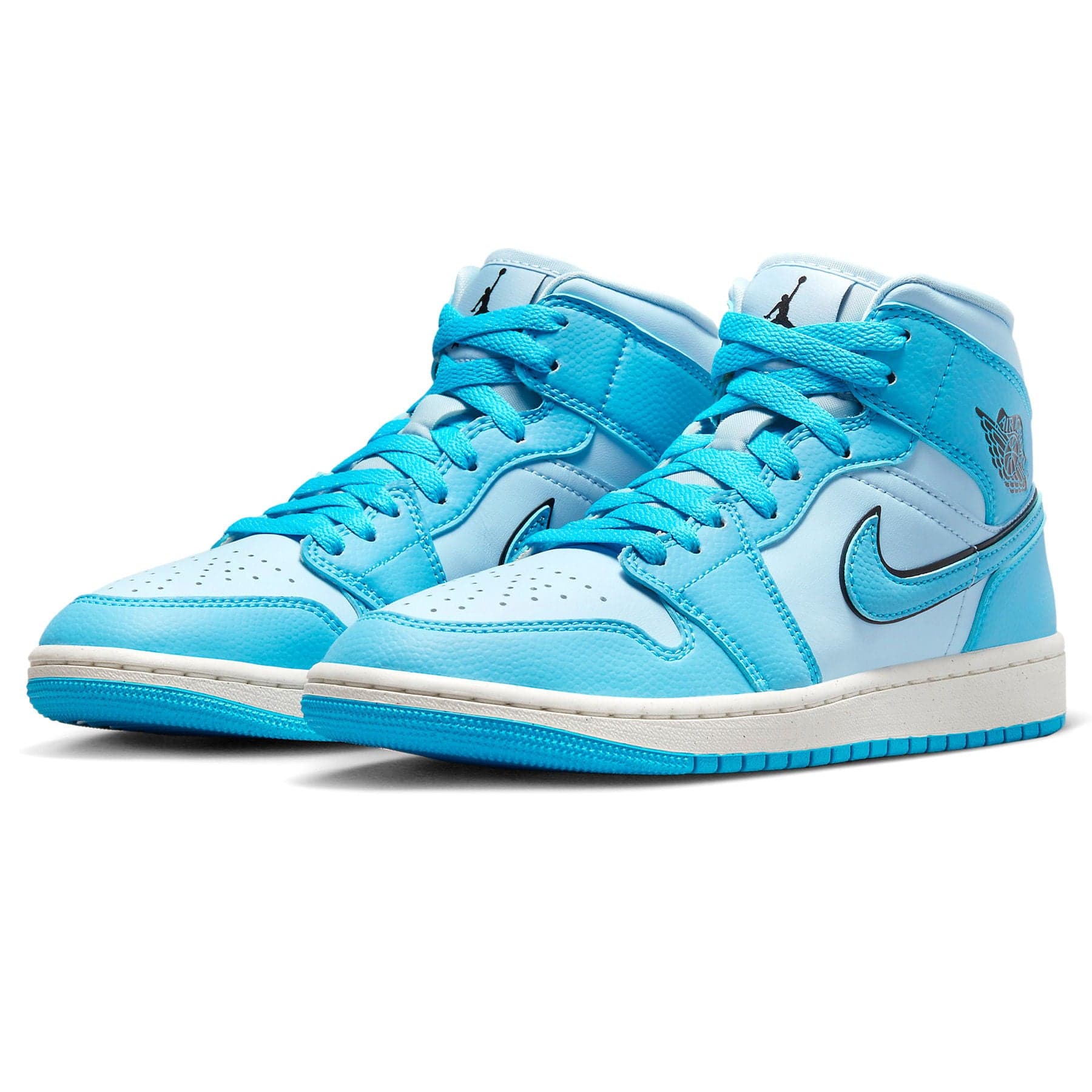 Air Jordan 1 Mid Wmns 'Ice Blue' - Image 2