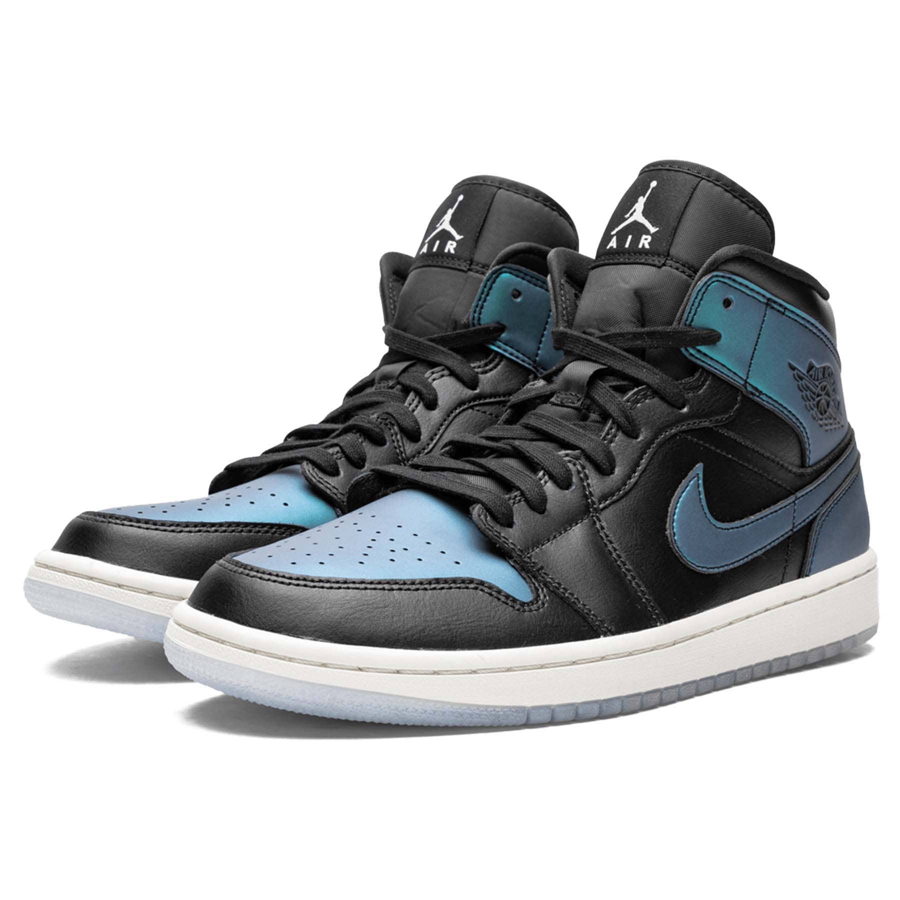 Air Jordan 1 Mid Wmns 'Metallic Turquoise' - Image 2