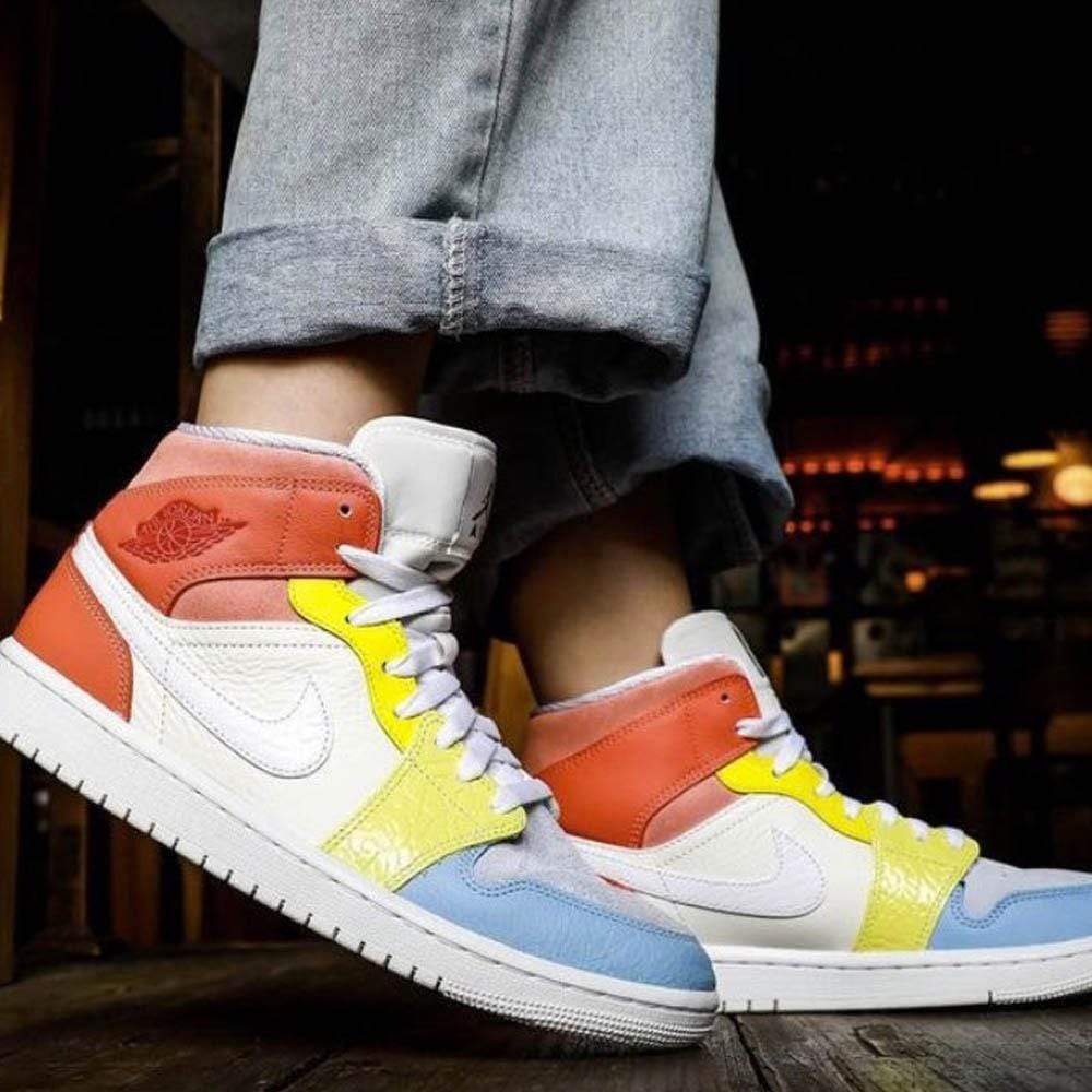 Air Jordan 1 Mid Wmns 'To My First Coach' - Image 7