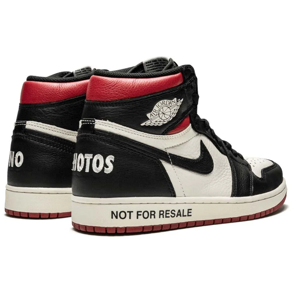 Air Jordan 1 Not For Resale Sail Black - Image 3