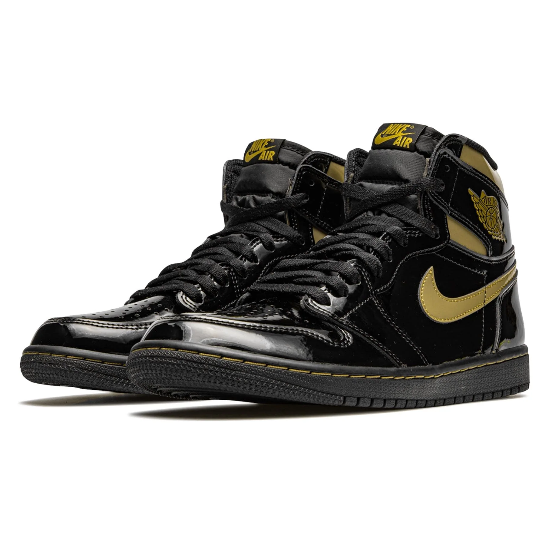 Air Jordan 1 Retro High OG 'Black Metallic Gold' - Image 2
