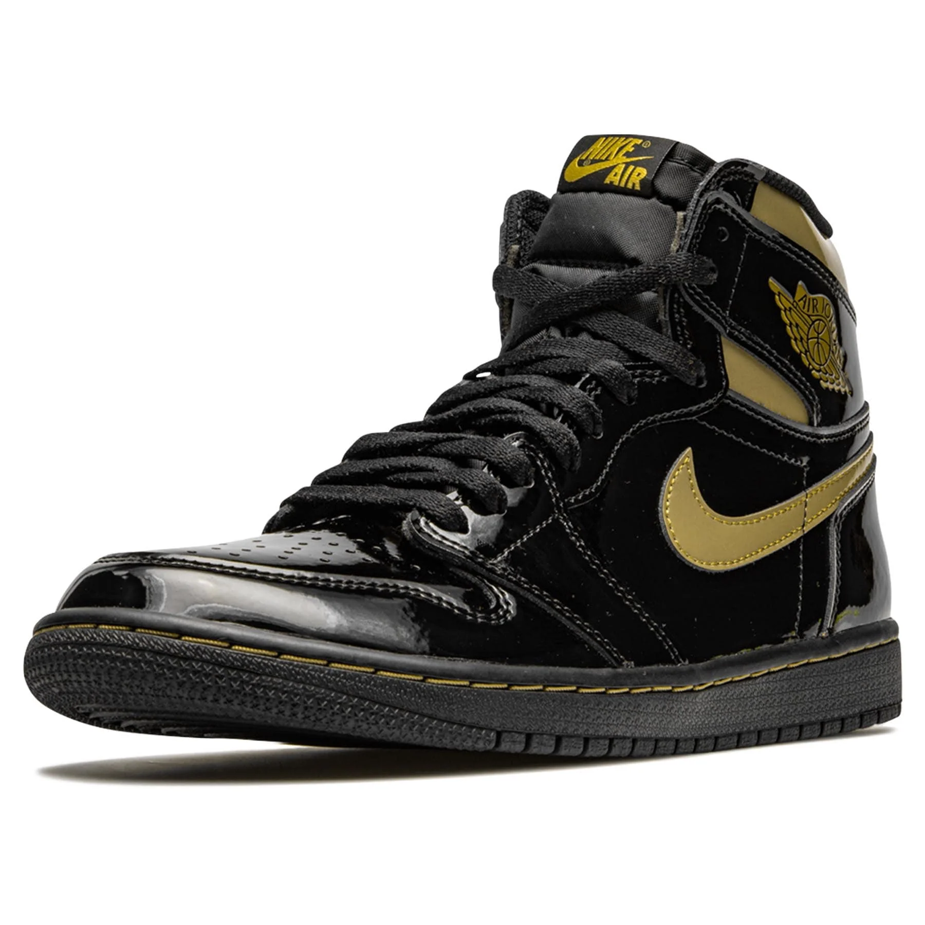 Air Jordan 1 Retro High OG 'Black Metallic Gold' - Image 4
