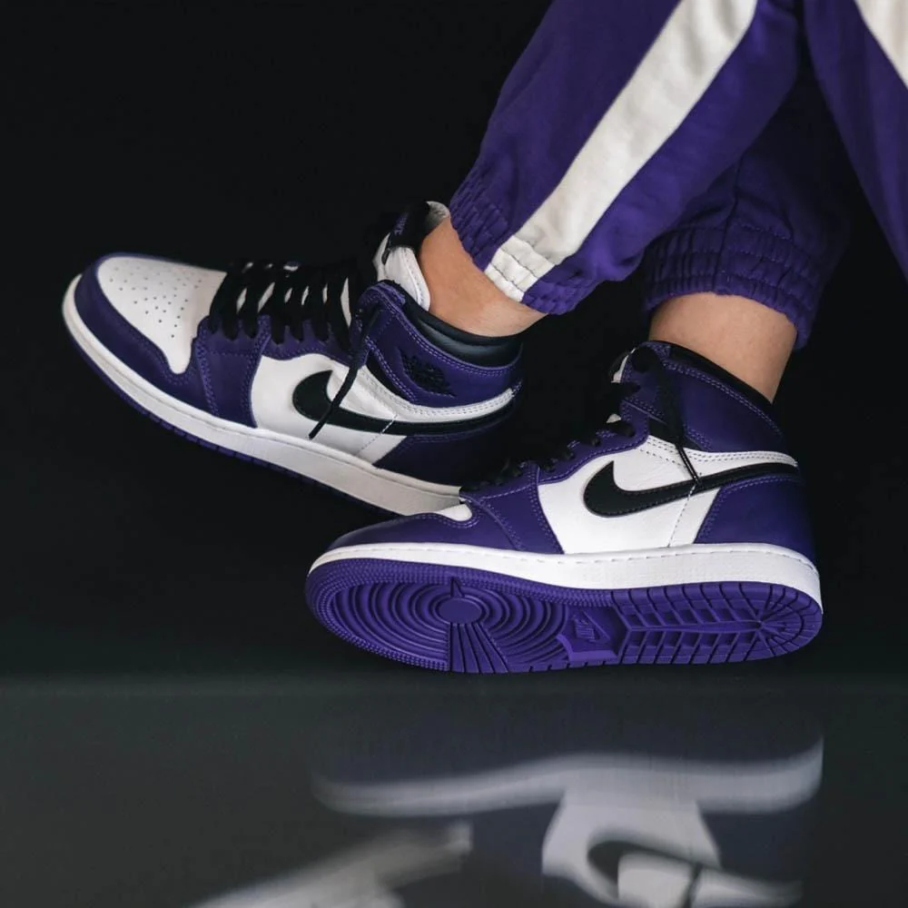 Air Jordan 1 Retro High OG GS 'Court Purple 2.0' - Image 6