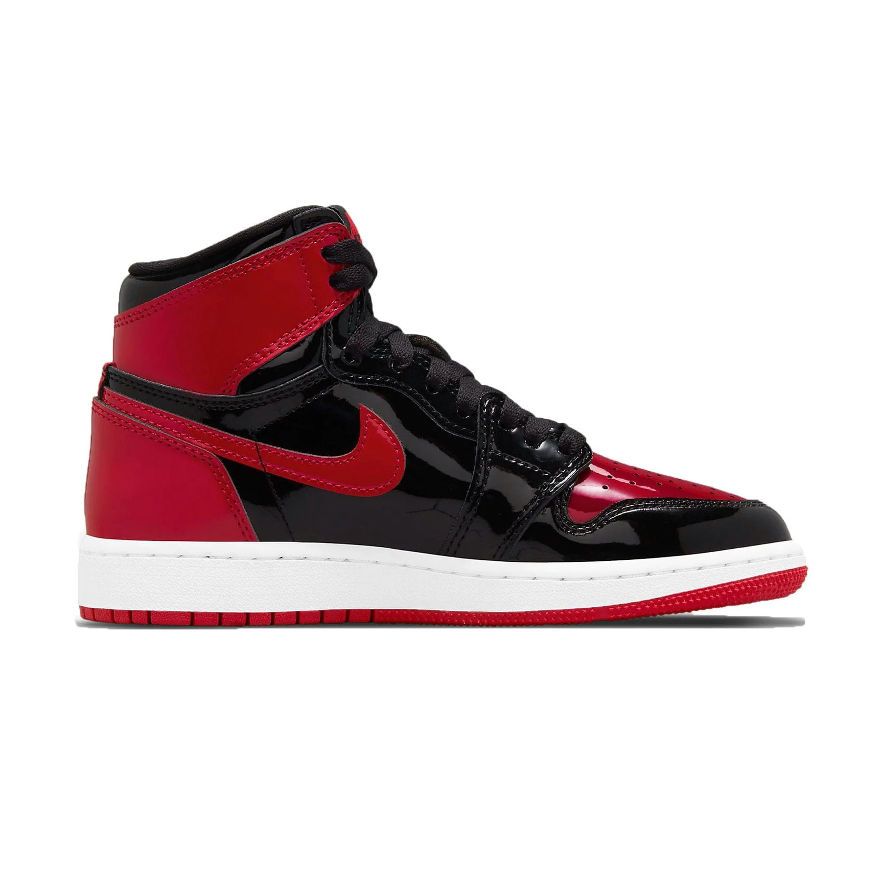 Air Jordan 1 Retro High OG GS 'Patent Bred' - Image 4