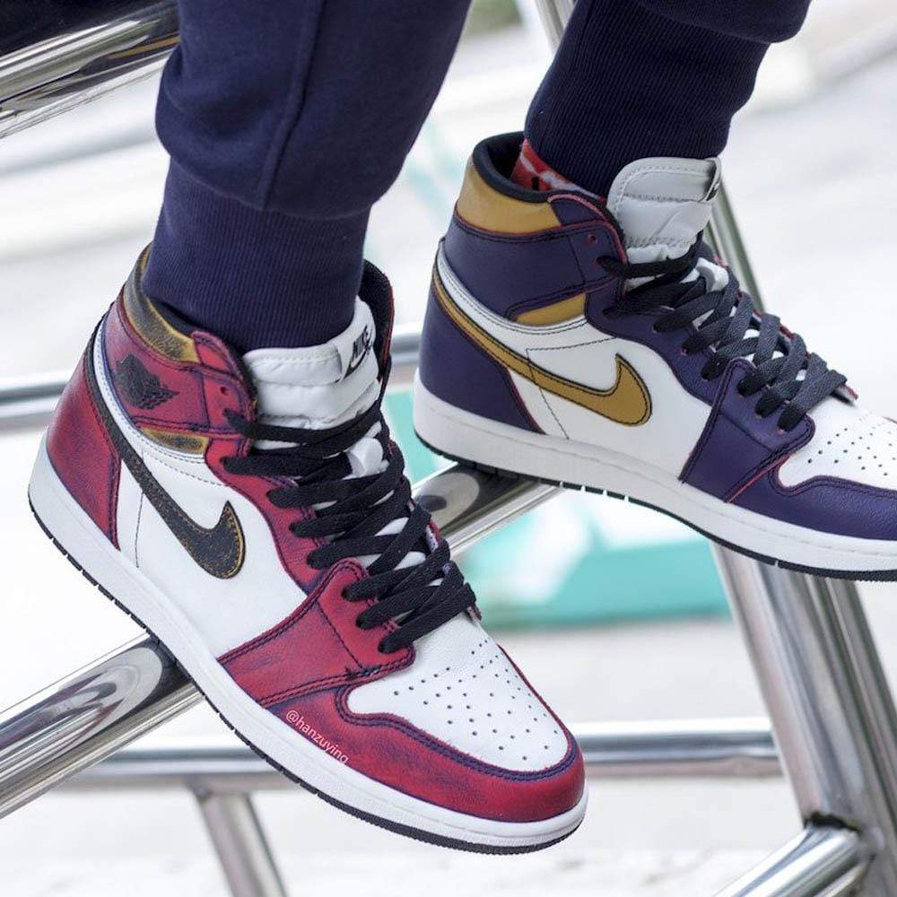 Air Jordan 1 Retro High SB 'LA To Chicago' - Image 7