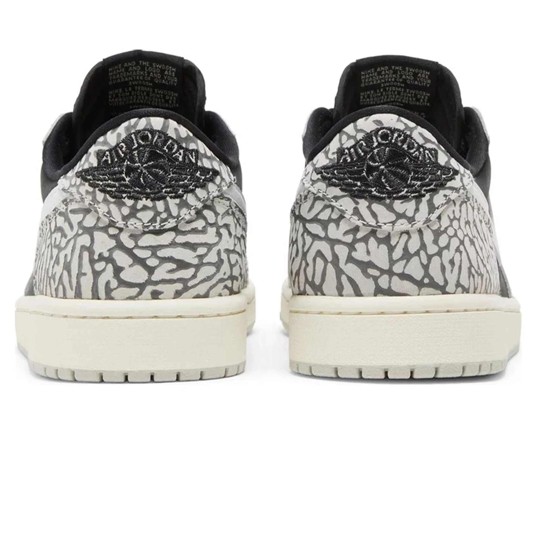 Air Jordan 1 Retro Low OG 'Black Cement' - Image 4