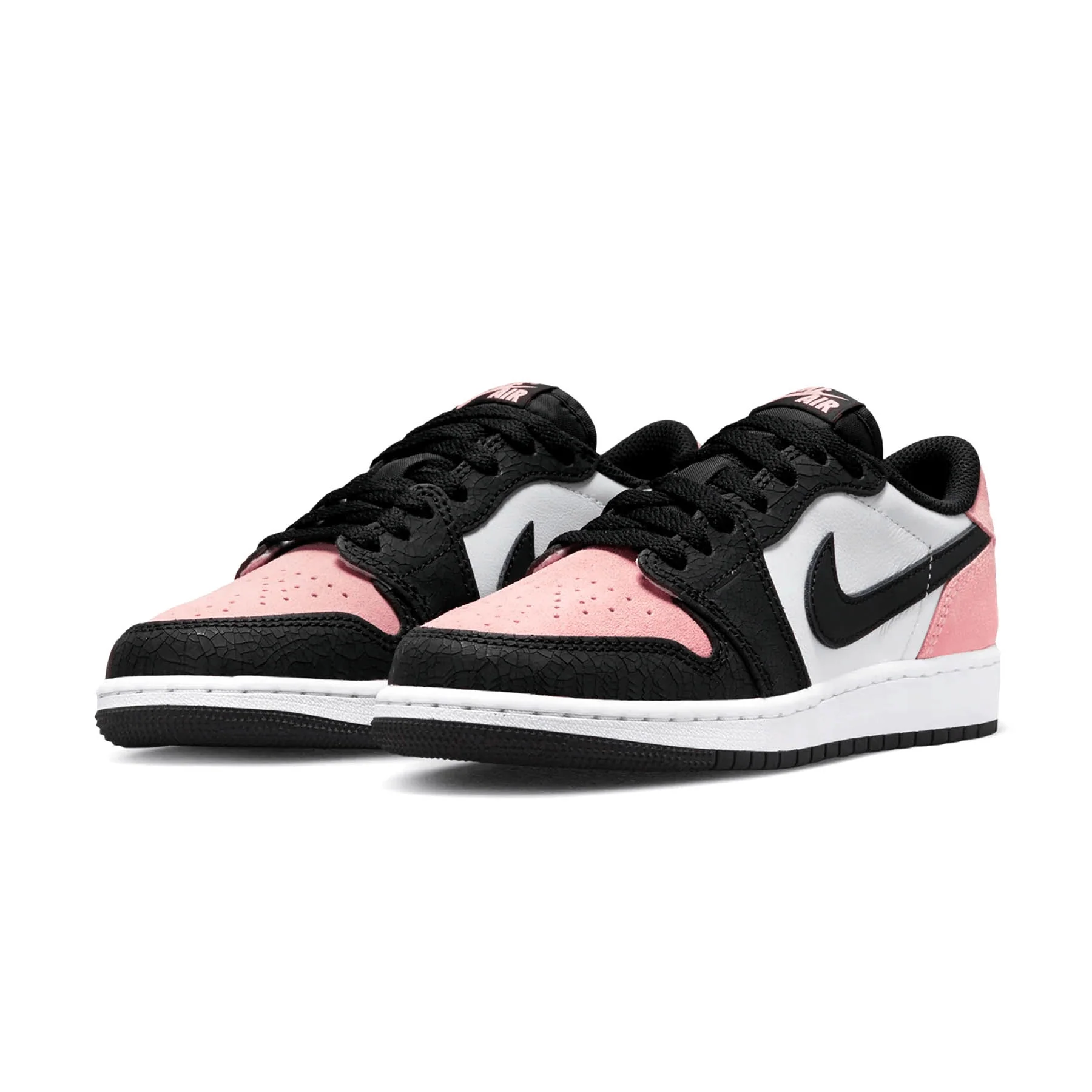 Air Jordan 1 Retro Low OG GS 'Bleached Coral' - Image 2