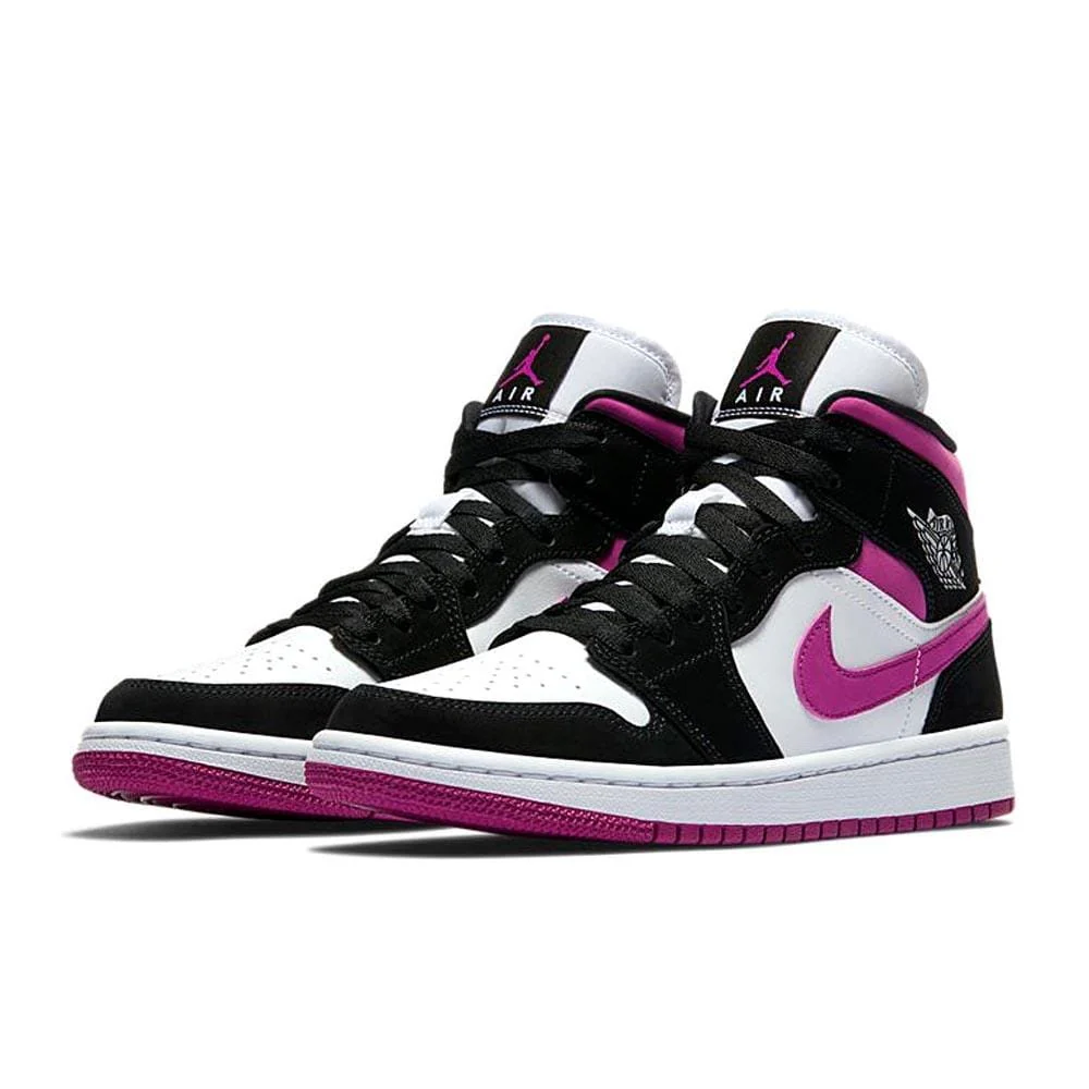 Air Jordan 1 WMNS Mid 'Black Cactus Flower' - Image 2