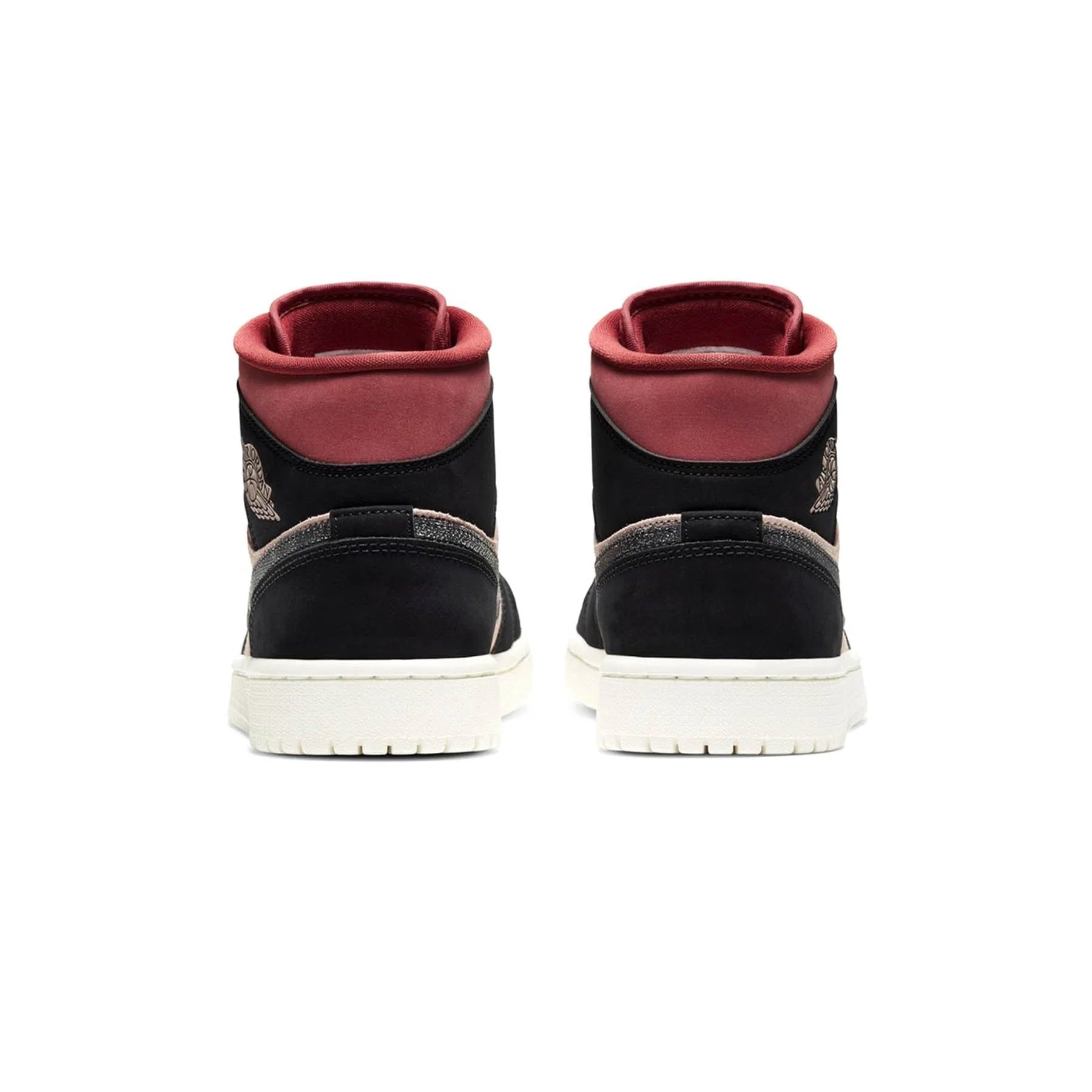 Air Jordan 1 Wmns Mid 'Burgundy Dusty Pink' - Image 4