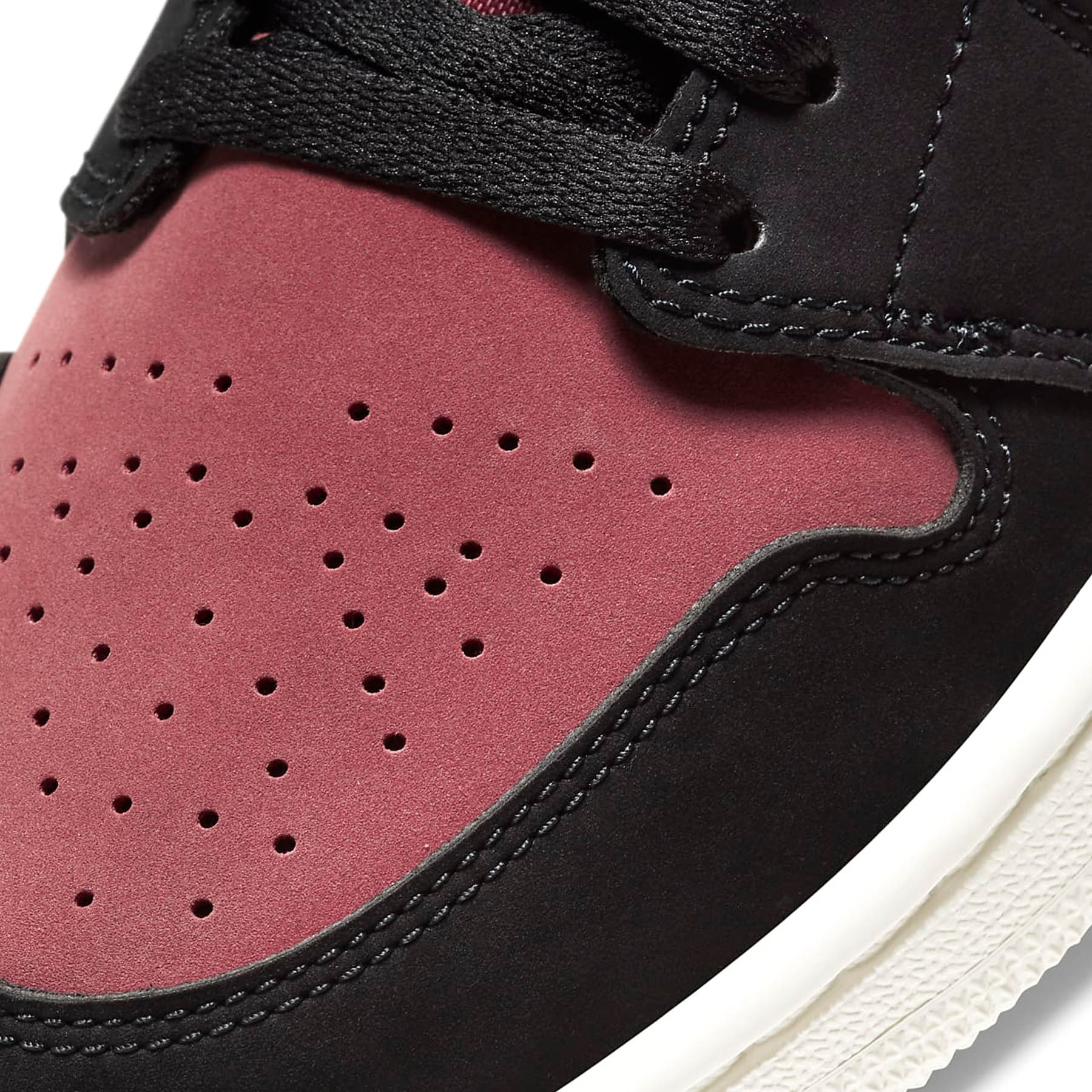 Air Jordan 1 Wmns Mid 'Burgundy Dusty Pink' - Image 6