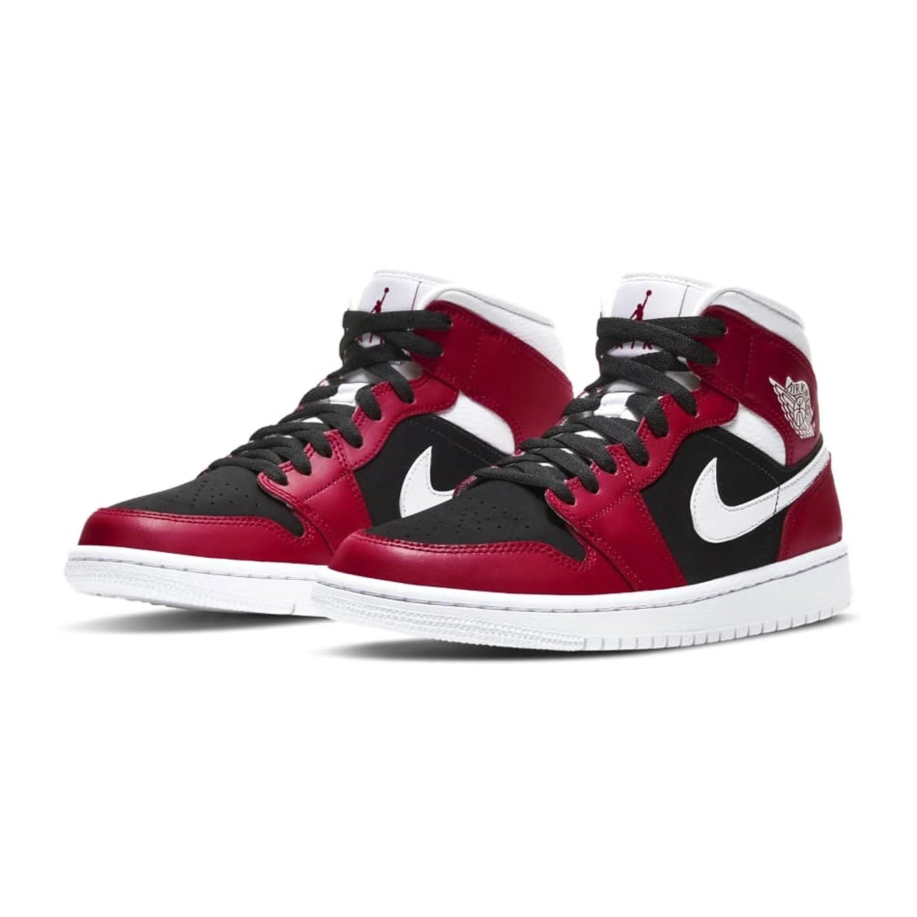Air Jordan 1 Wmns Mid 'Gym Red Black' - Image 2