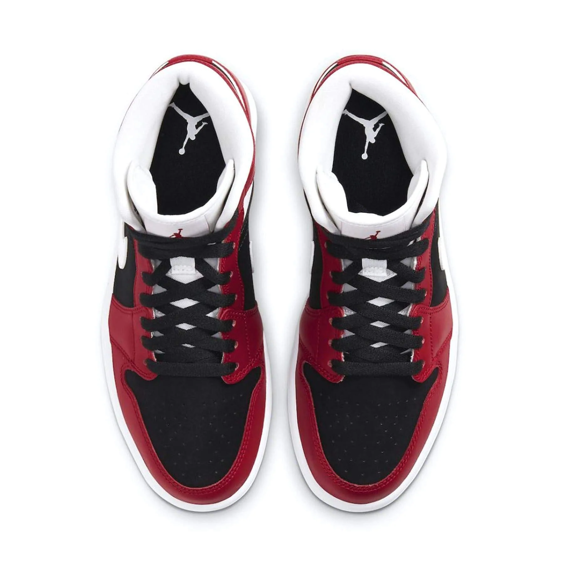 Air Jordan 1 Wmns Mid 'Gym Red Black' - Image 3