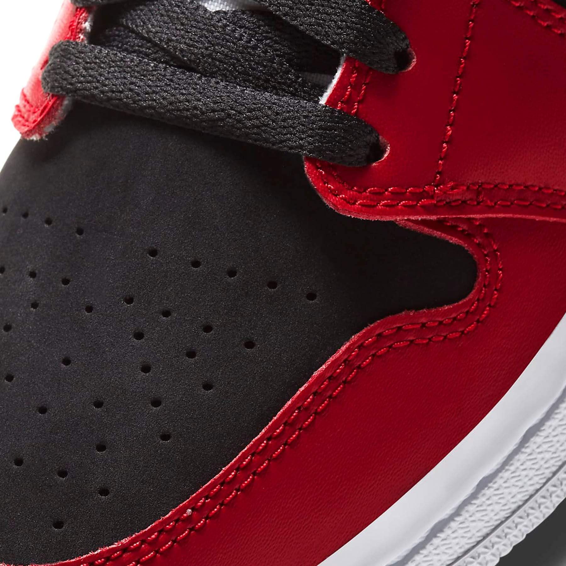 Air Jordan 1 Wmns Mid 'Gym Red Black' - Image 6