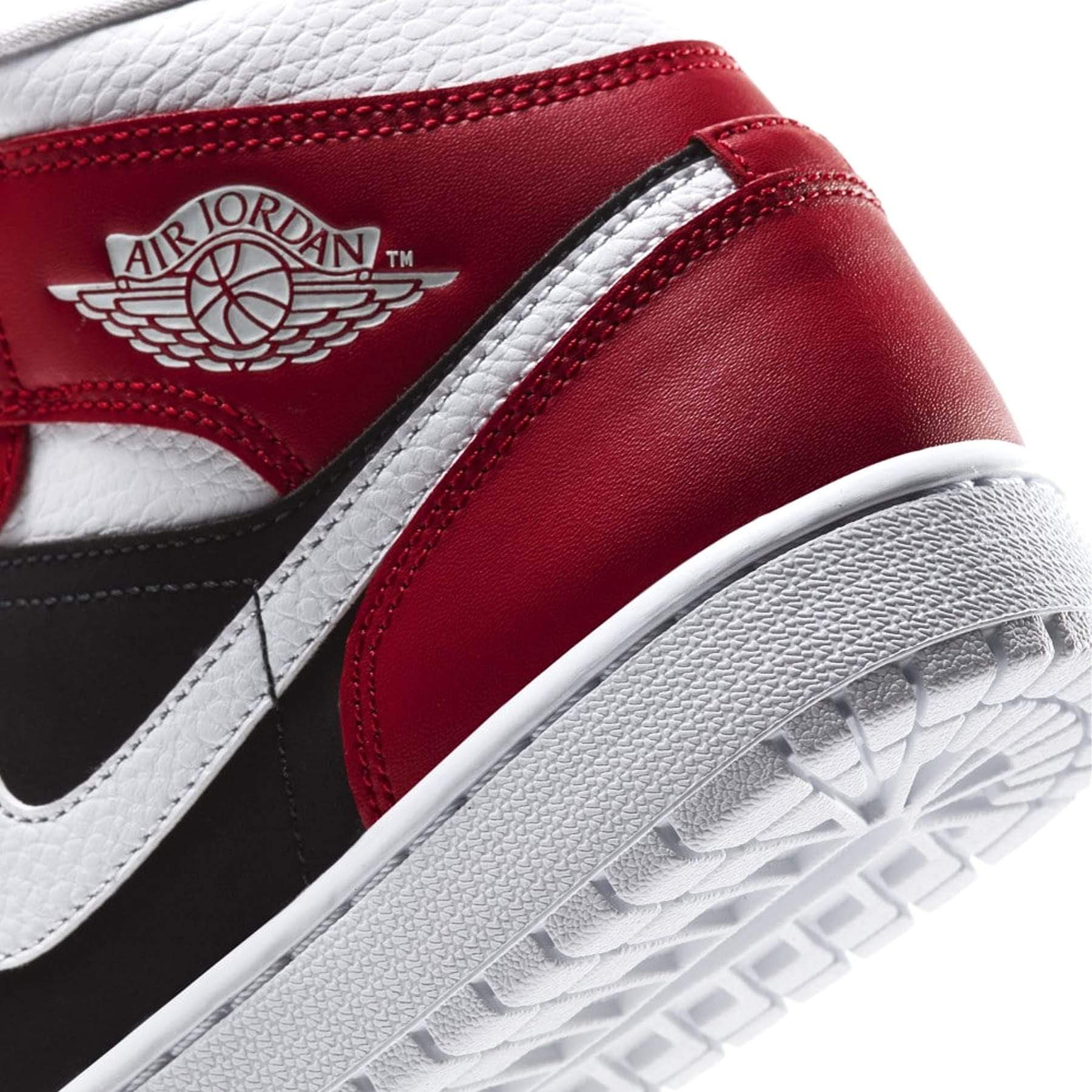 Air Jordan 1 Wmns Mid 'Gym Red Black' - Image 7