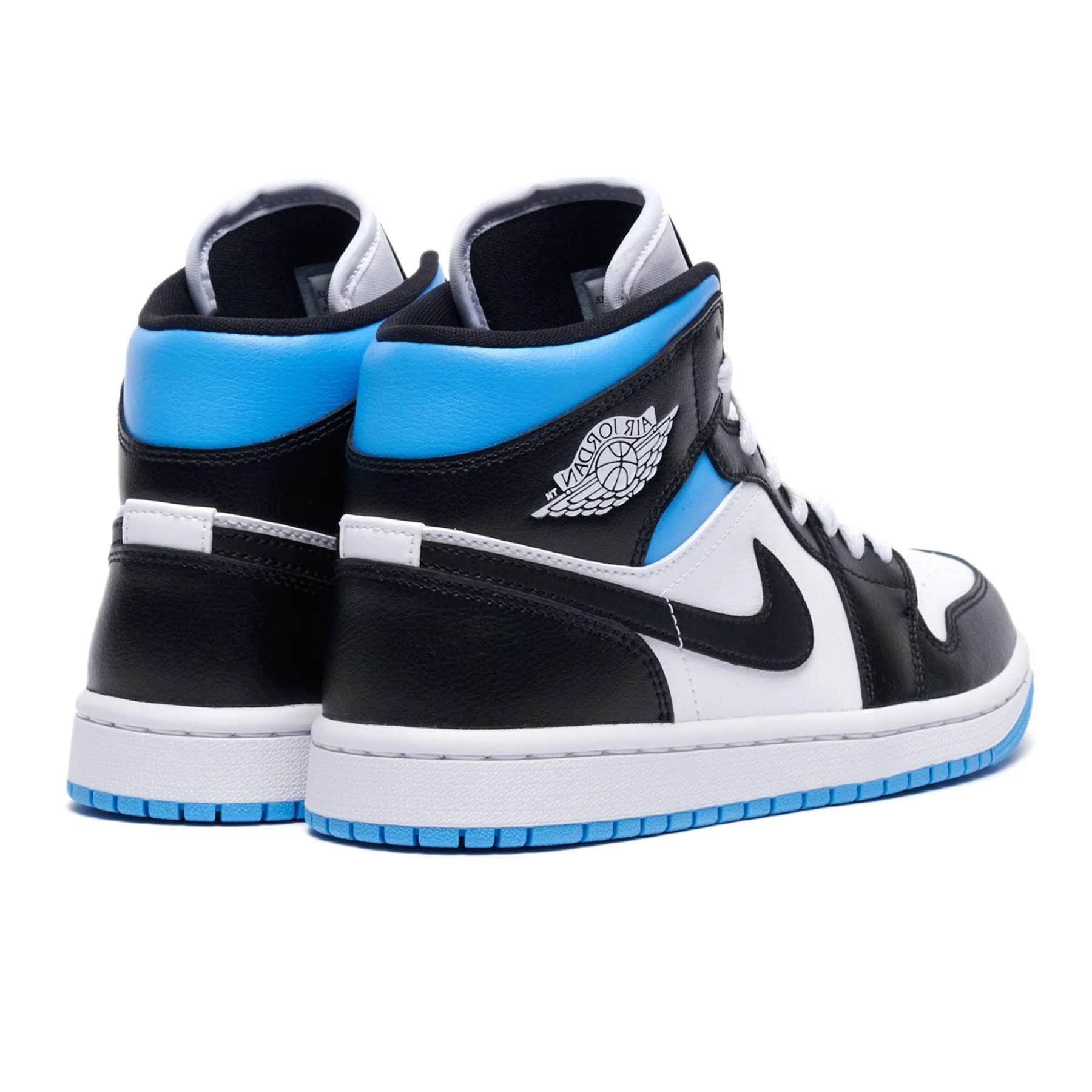 Air Jordan 1 Wmns Mid 'Royal Black Blue' - Image 3