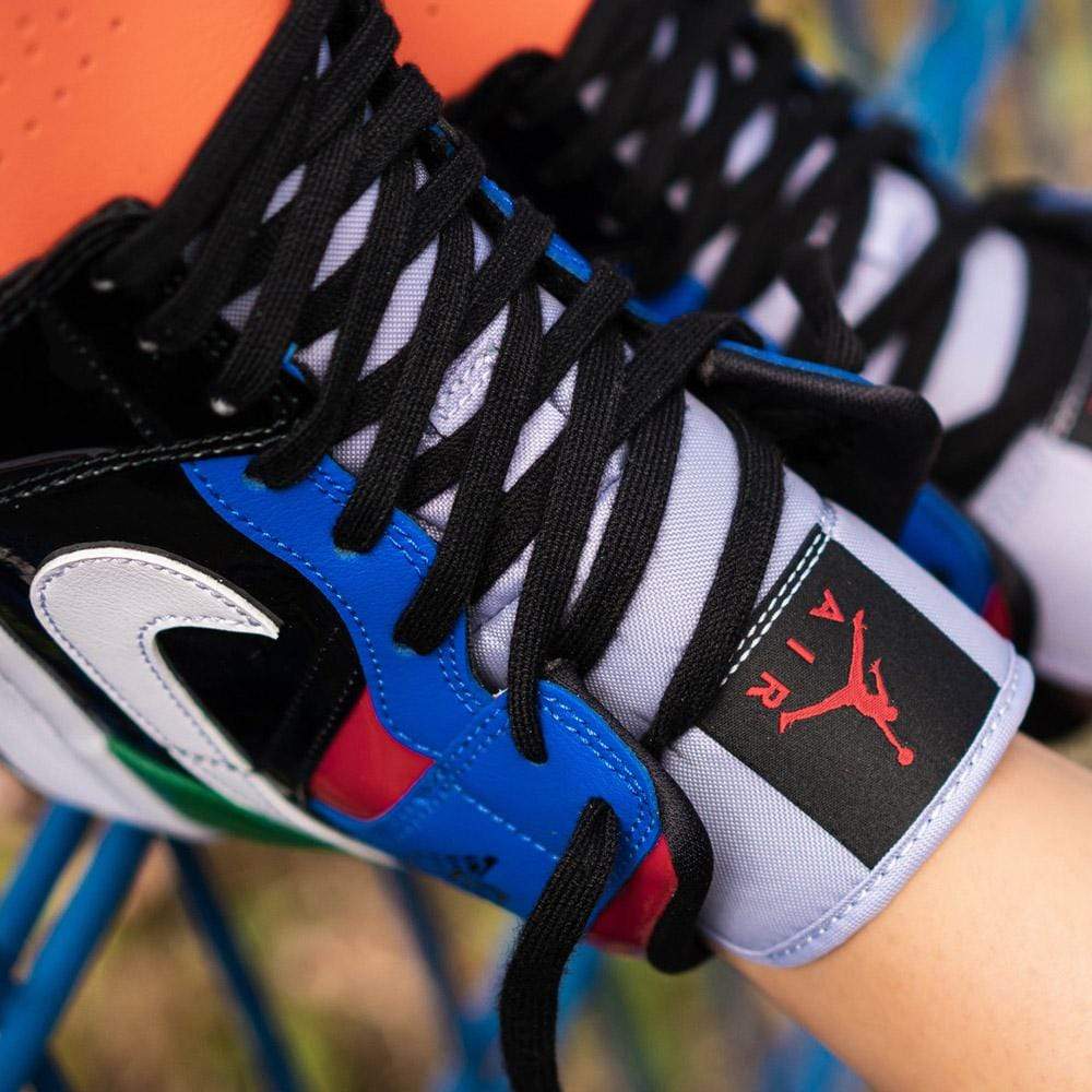 Air Jordan 1 Wmns Mid SE 'Multi Patent' - Image 6