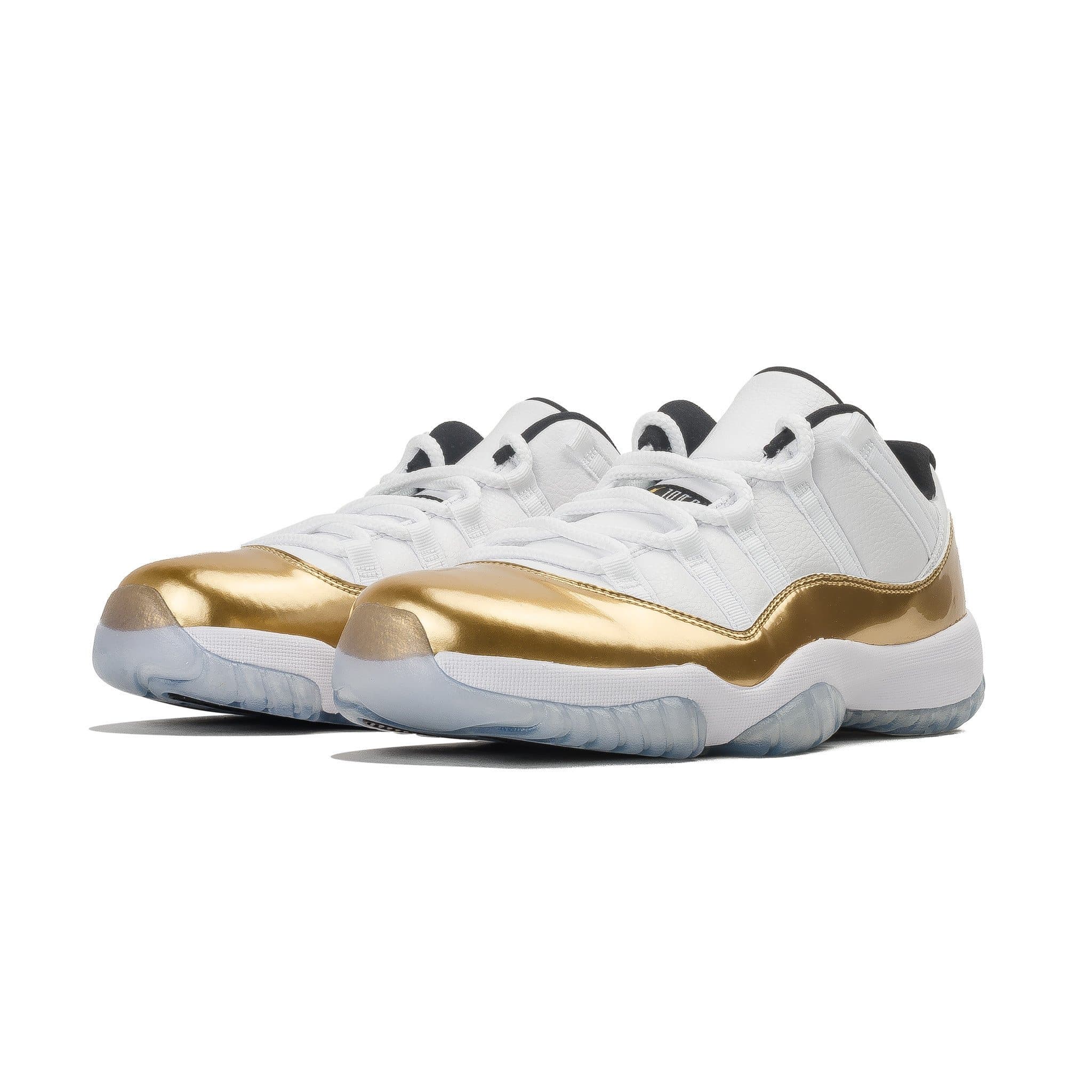 Air Jordan 11 Retro Low White- Metallic Gold - Image 3