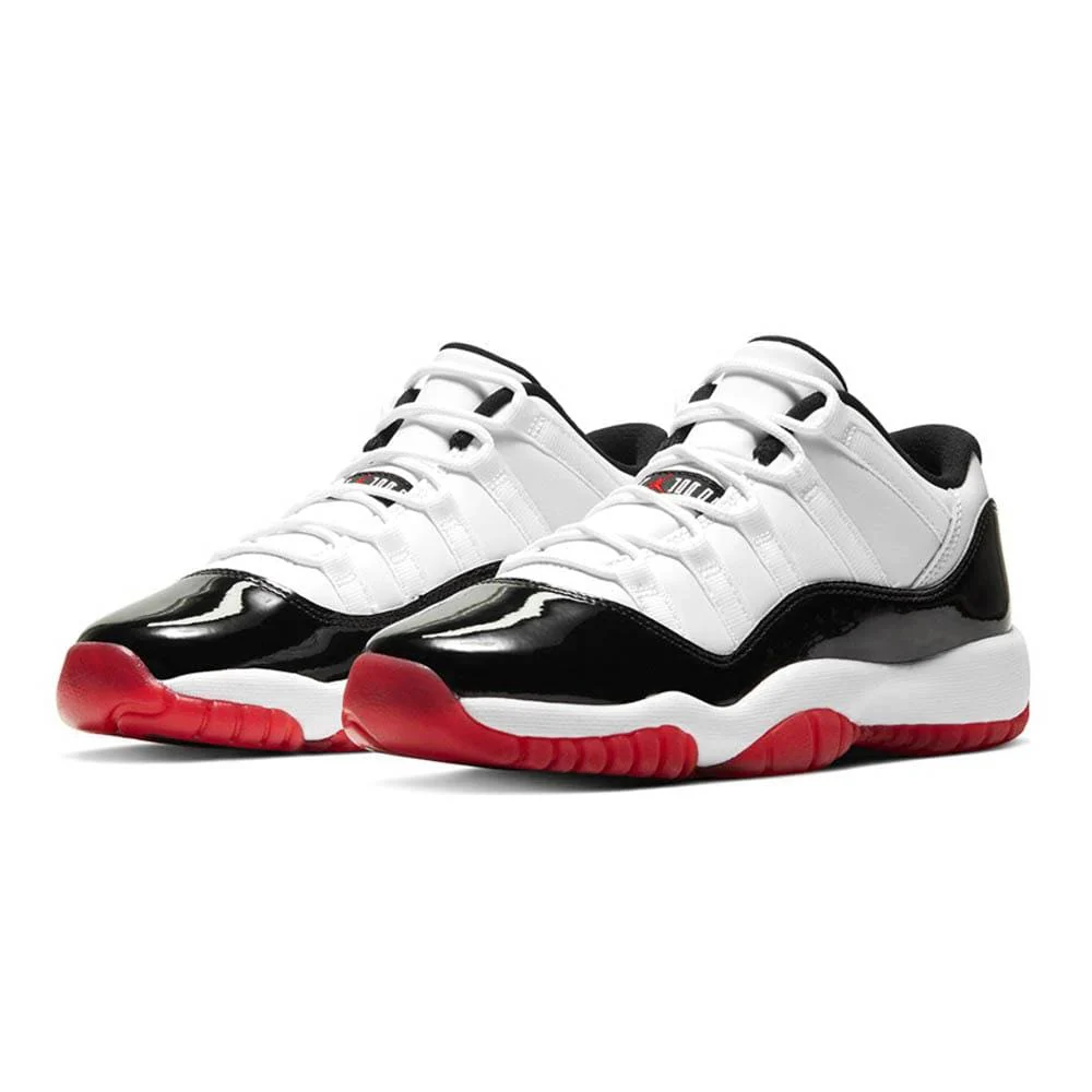 Air Jordan 11 Retro Low GS 'Concord-Bred' - Image 2