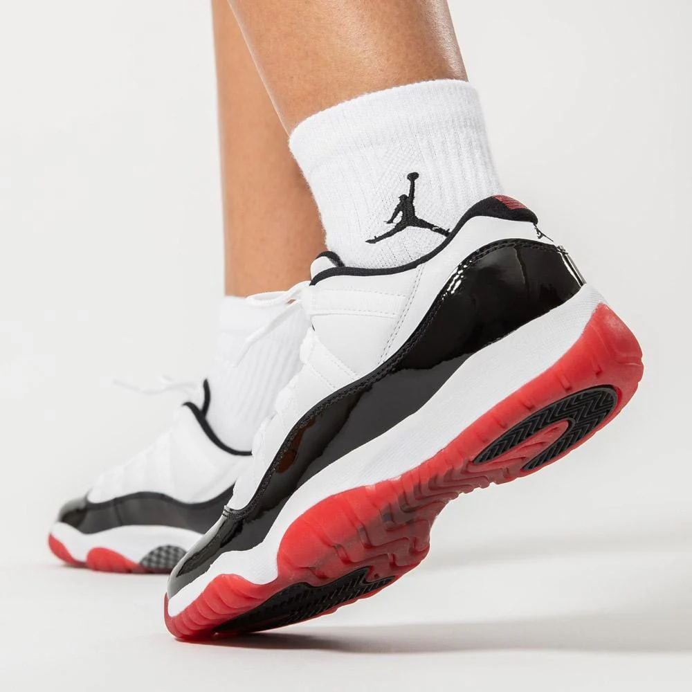 Air Jordan 11 Retro Low GS 'Concord-Bred' - Image 7