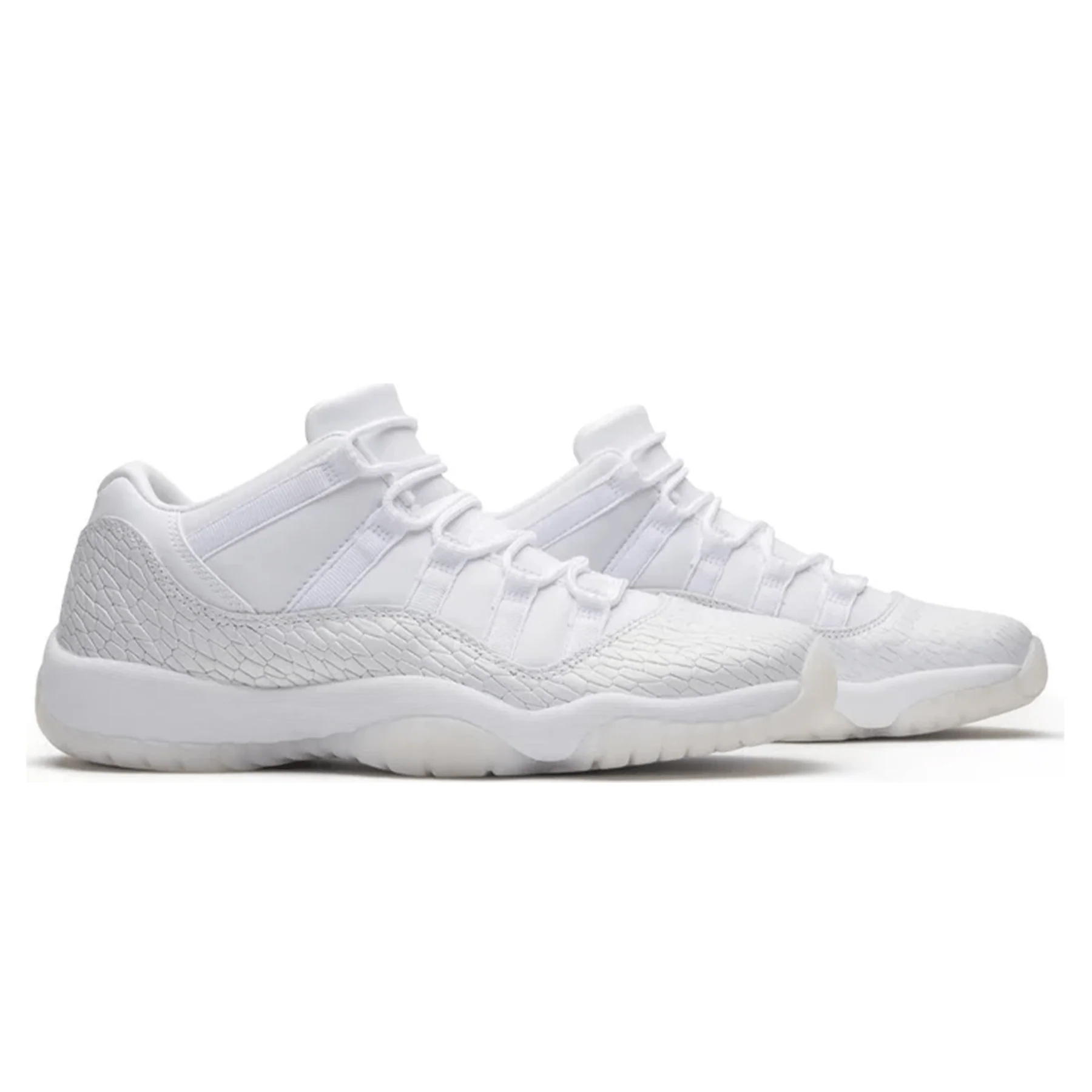 Air Jordan 11 Retro Low Premium GS 'Frost White' - Image 3