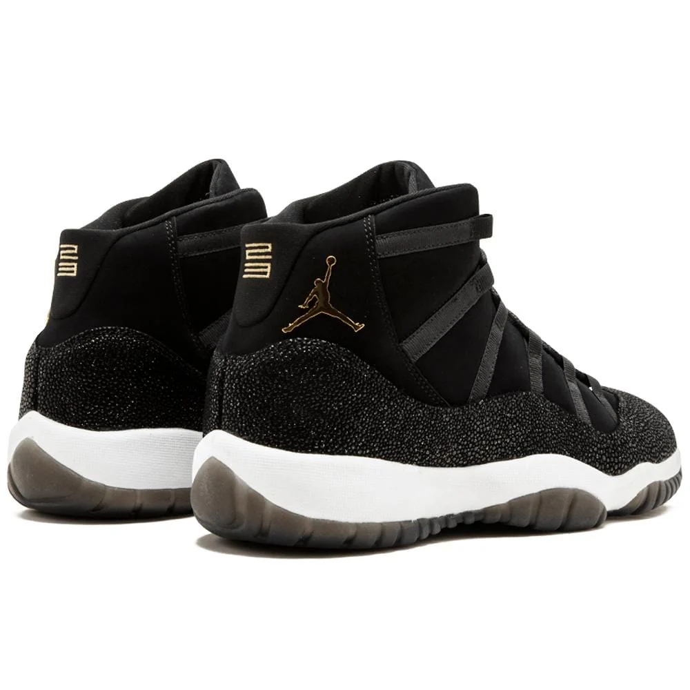 Air Jordan 11 HC Heiress GG Black-Metallic Gold - Image 3