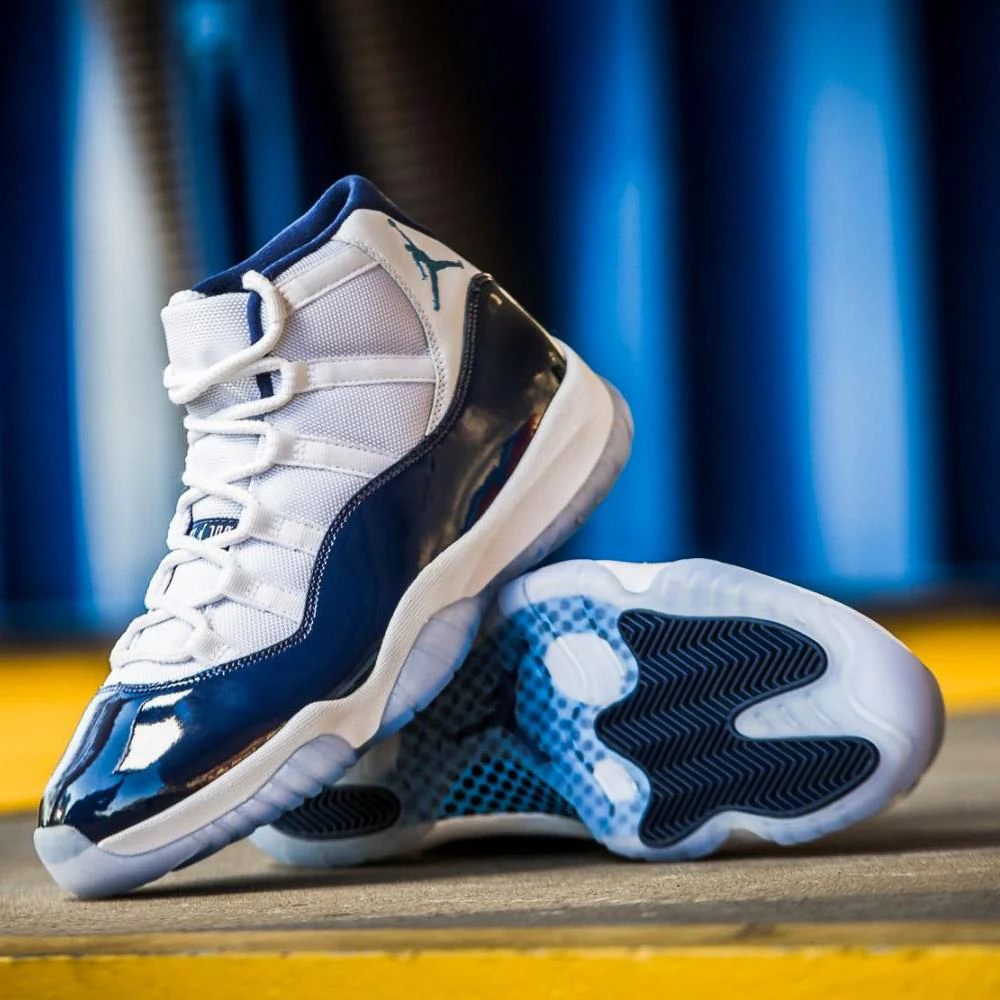 Air Jordan 11 Retro White-Midnight Navy  Win like 82 - Image 7