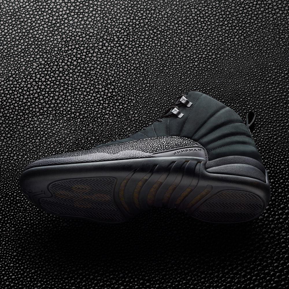 Air Jordan 12 Retro OVO Black-Metallic Gold - Image 7