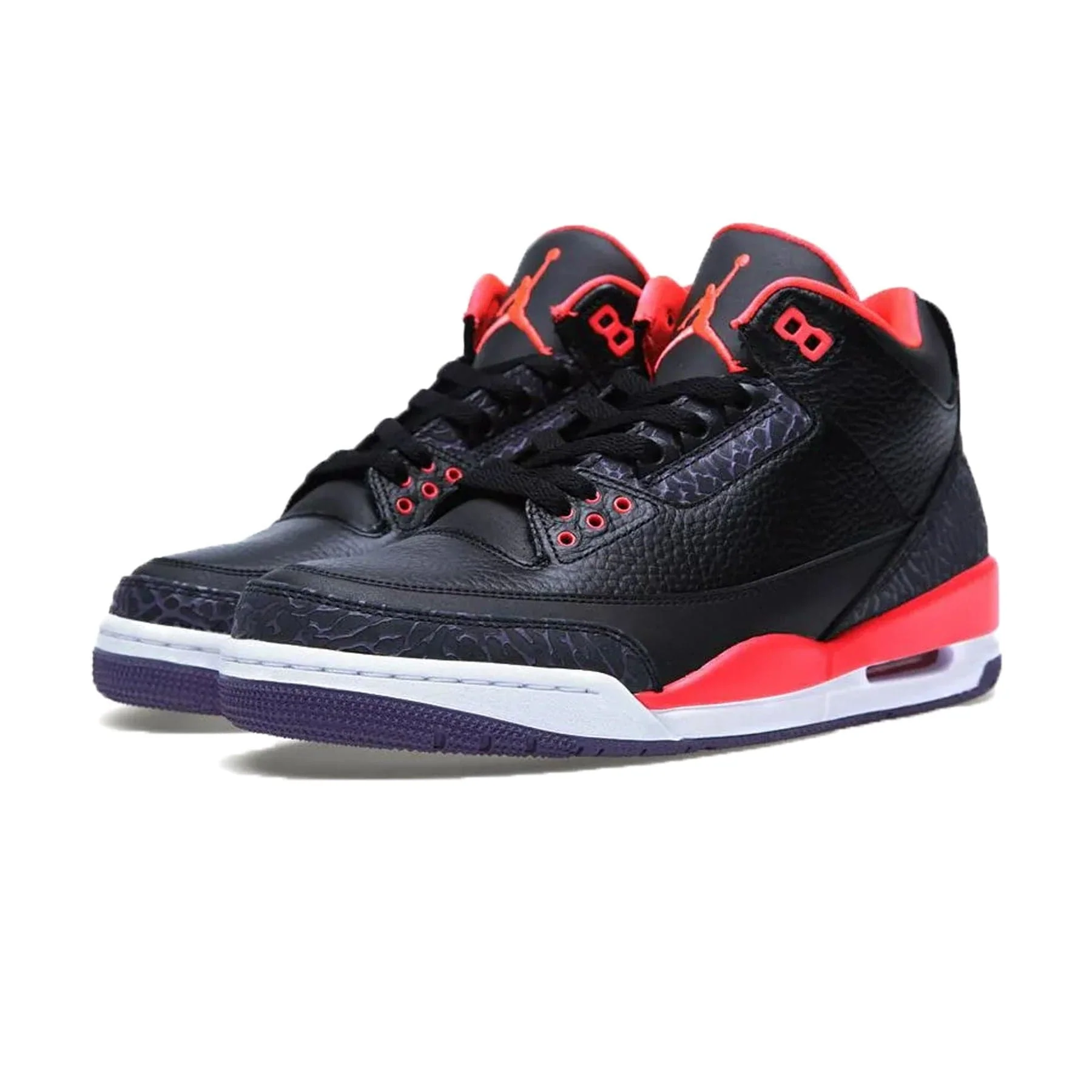Air Jordan 3 Retro GS 'Crimson' - Image 3