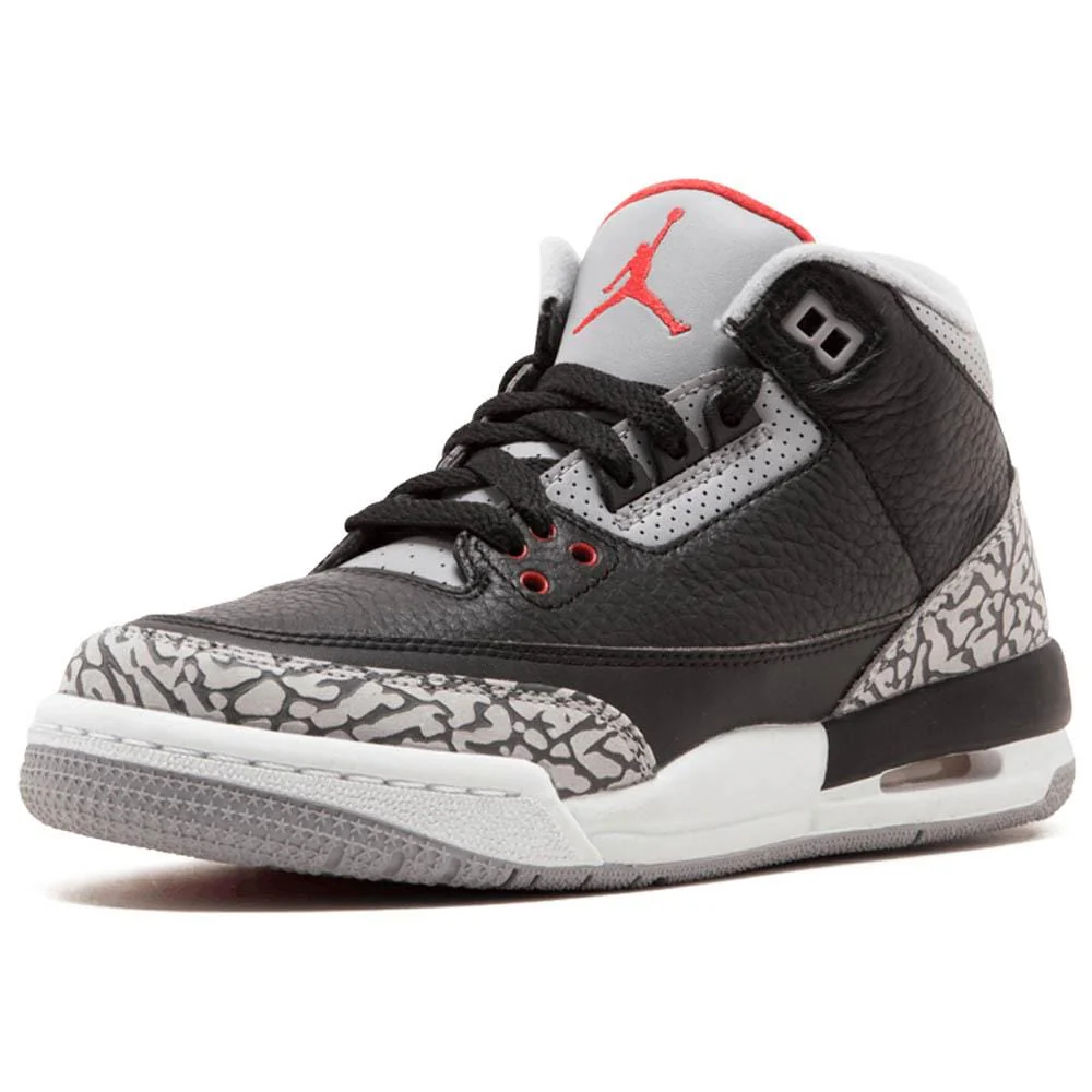 Air Jordan 3 Retro OG GS 'Black Cement' 2018 - Image 4