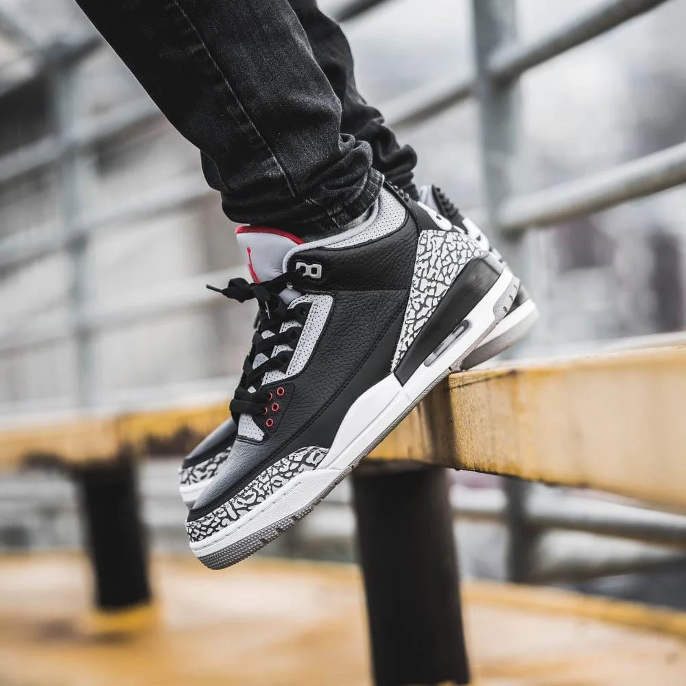 Air Jordan 3 Retro OG GS 'Black Cement' 2018 - Image 6